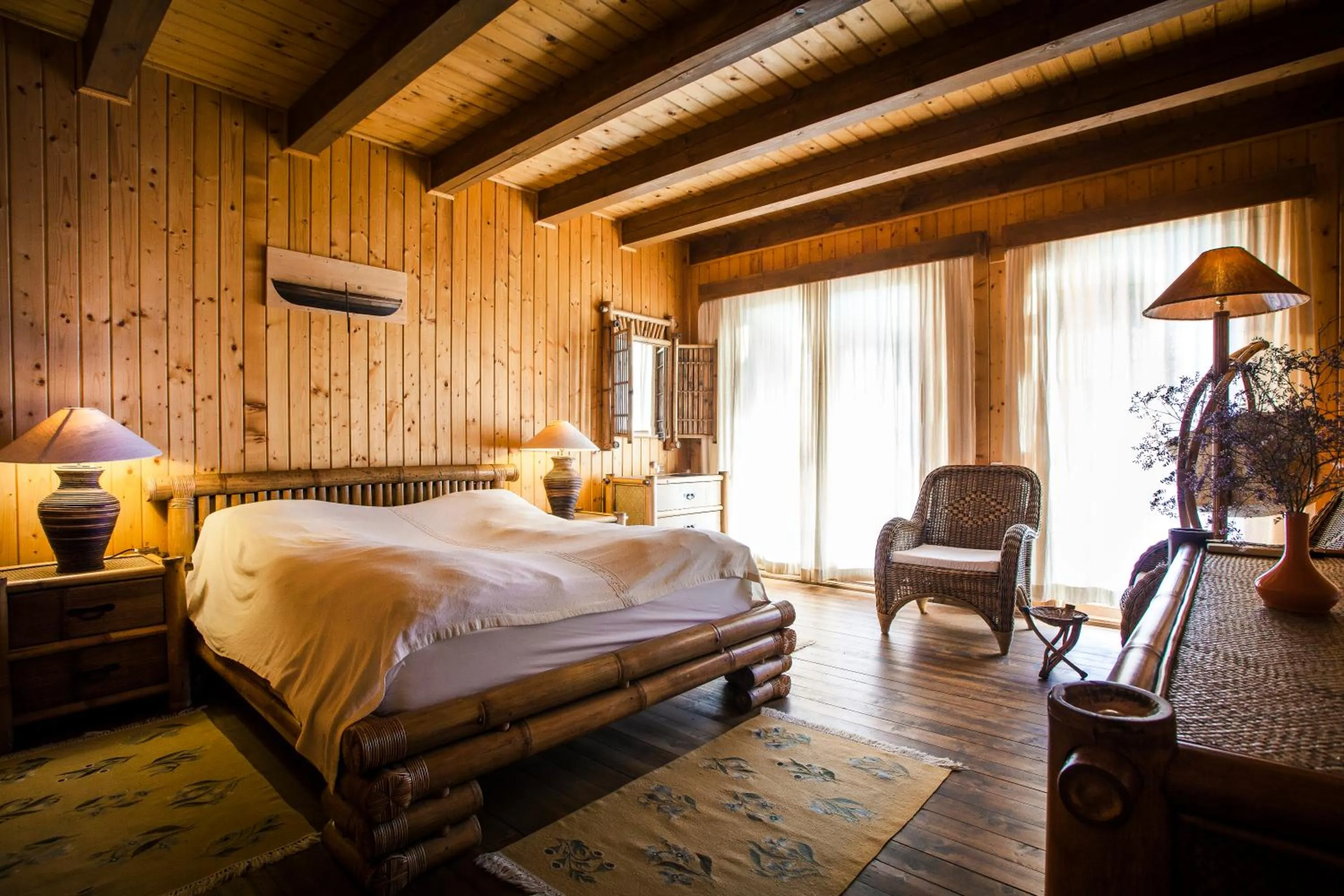 Bedroom, Bed in Green Village Resort