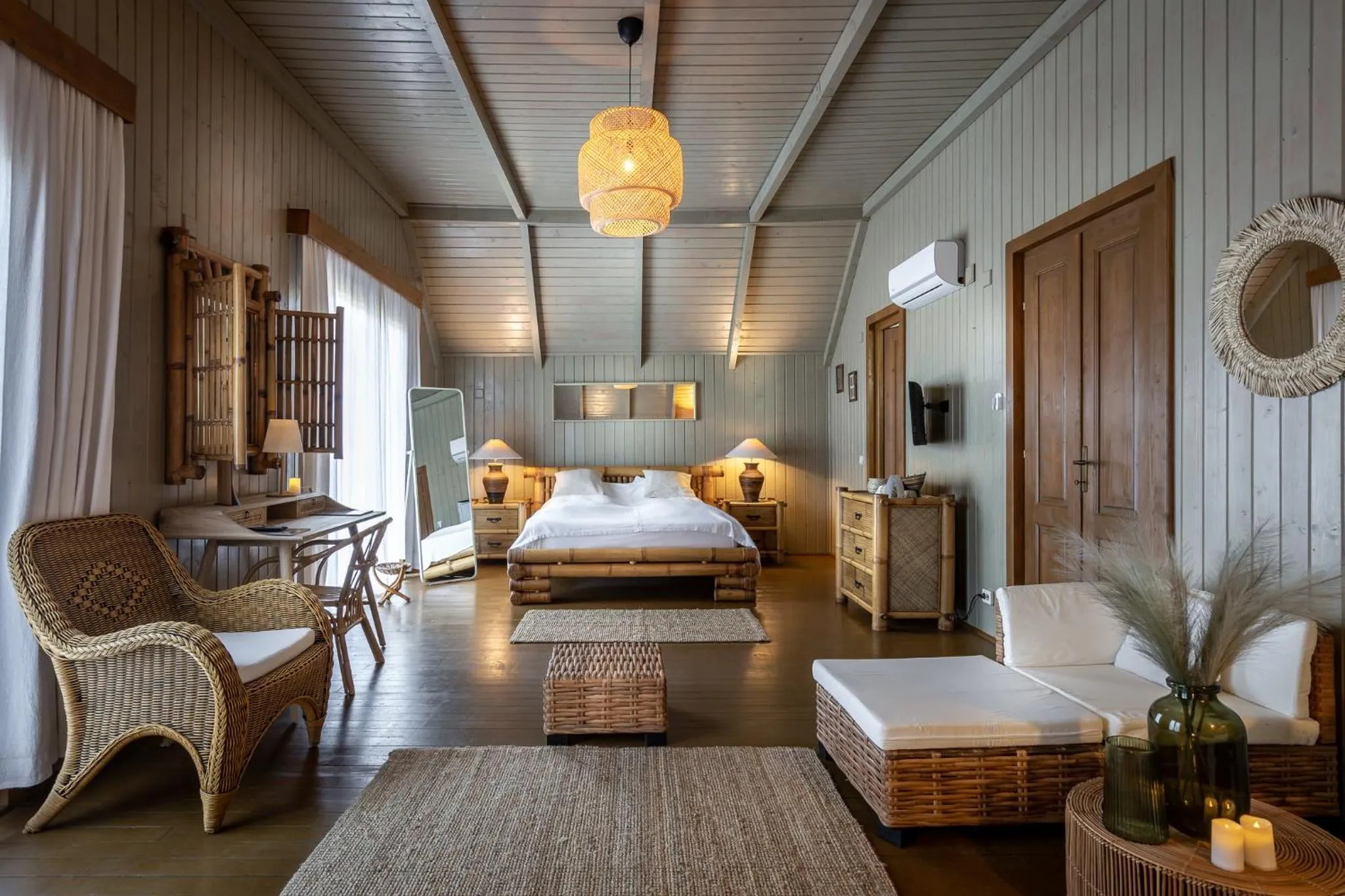 Bedroom, Bed in Green Village Resort