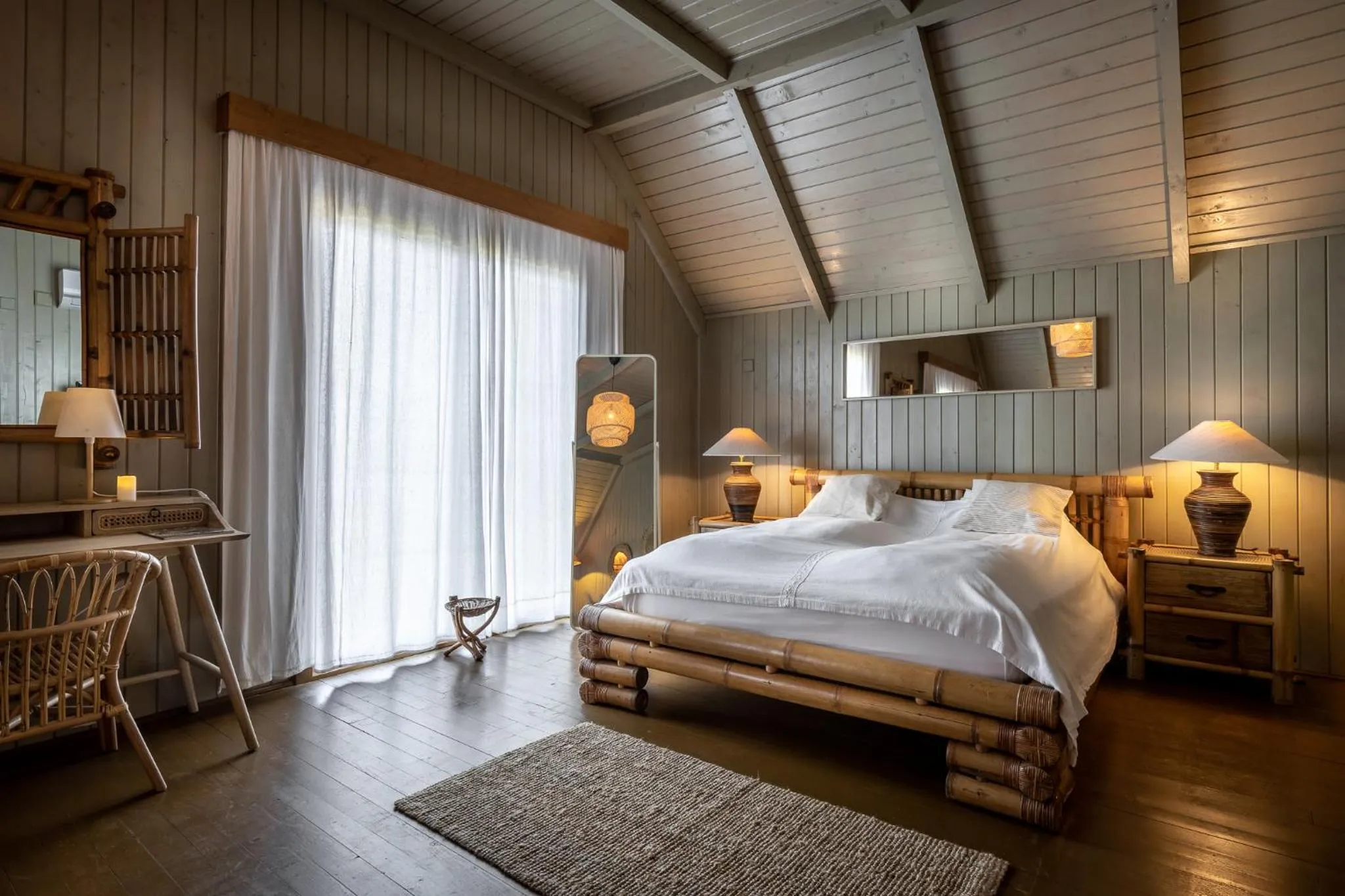 Photo of the whole room, Bed in Green Village Resort