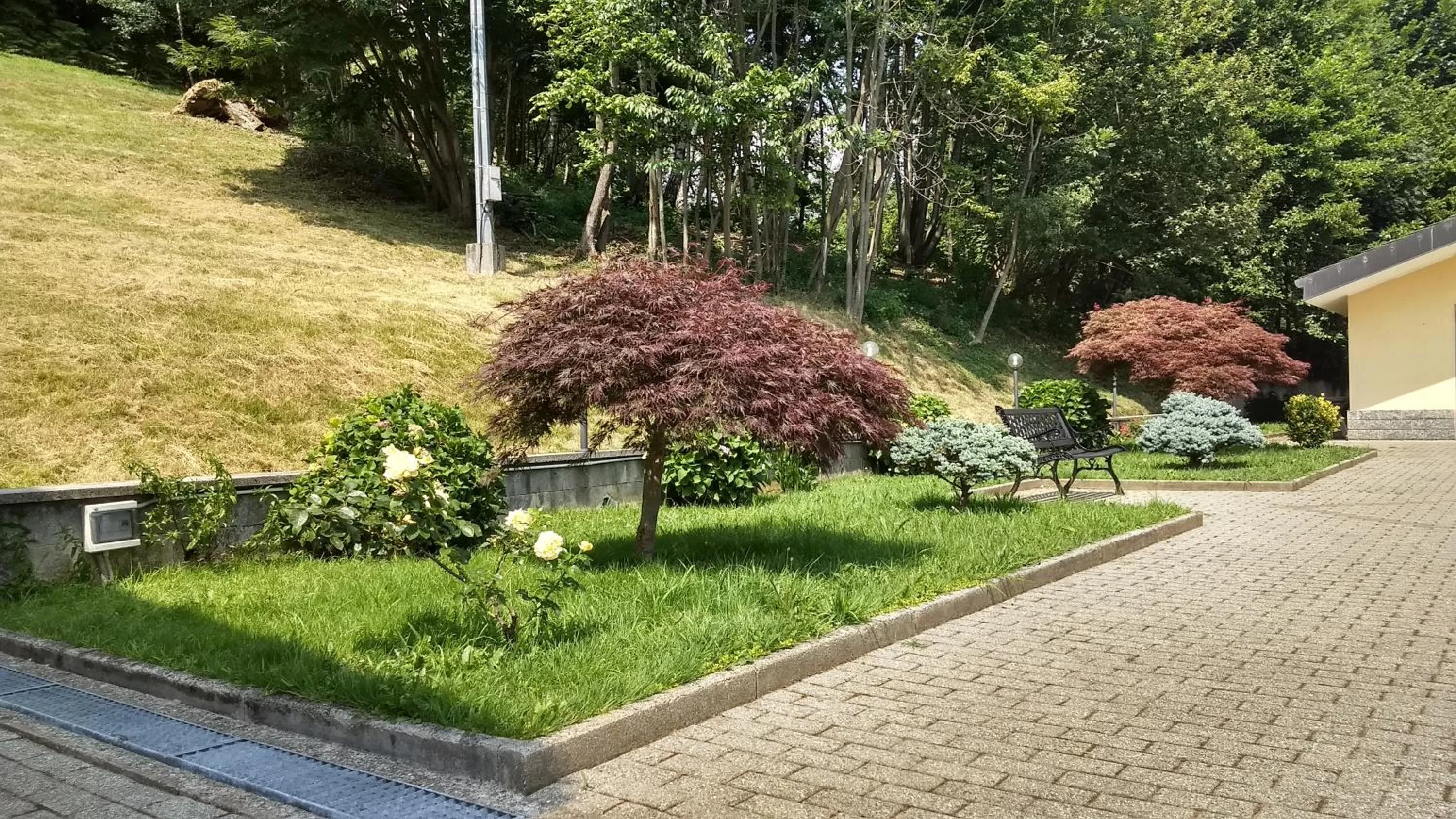 Inner courtyard view in Appartamento La Casa nel Bosco