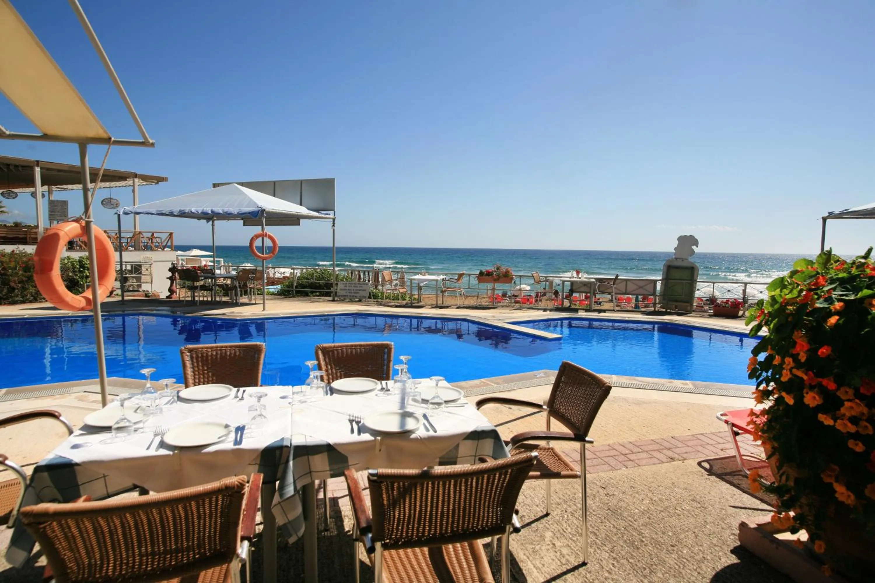 Restaurant/places to eat in Glyfada Gorgona Apartments