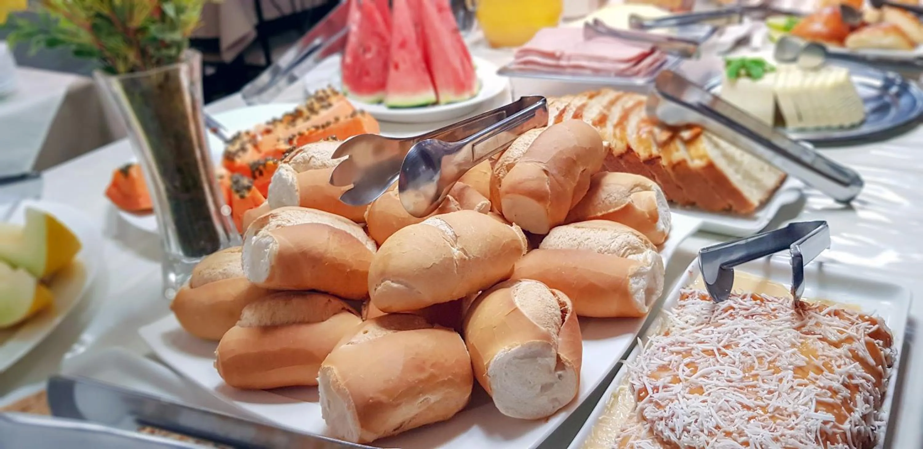 Food and drinks in Hotel Pousada Calliandra