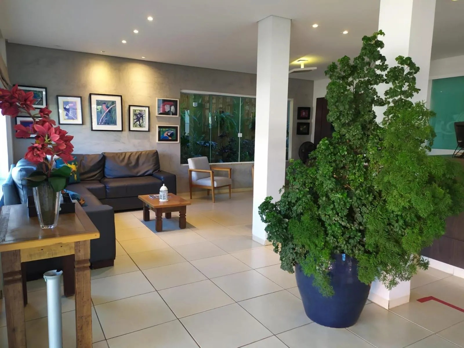 Living room in Hotel Pousada Calliandra