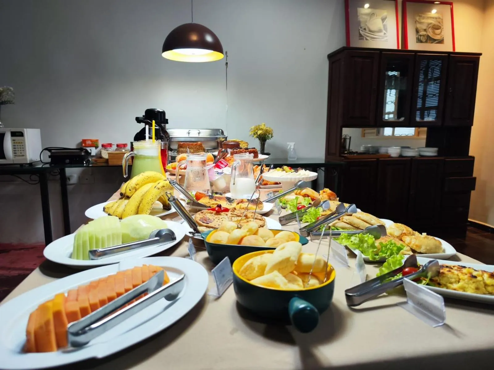 Breakfast in Hotel Pousada Calliandra