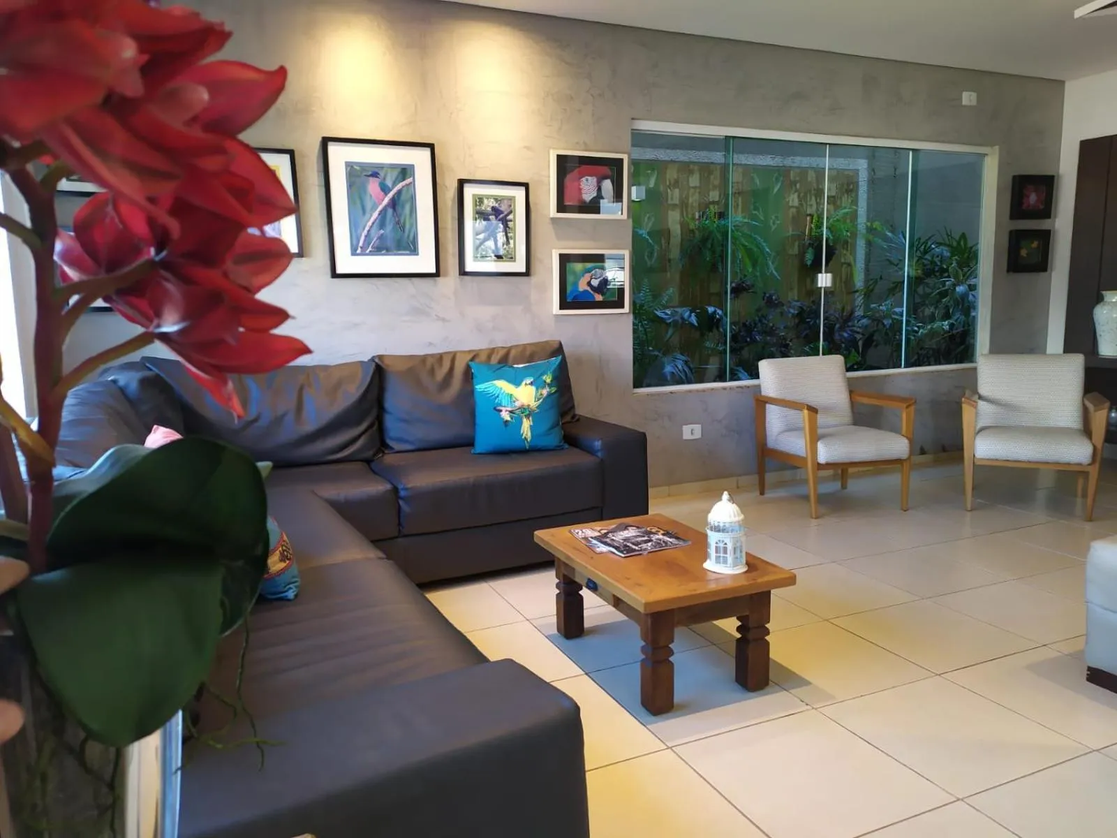 Living room in Hotel Pousada Calliandra