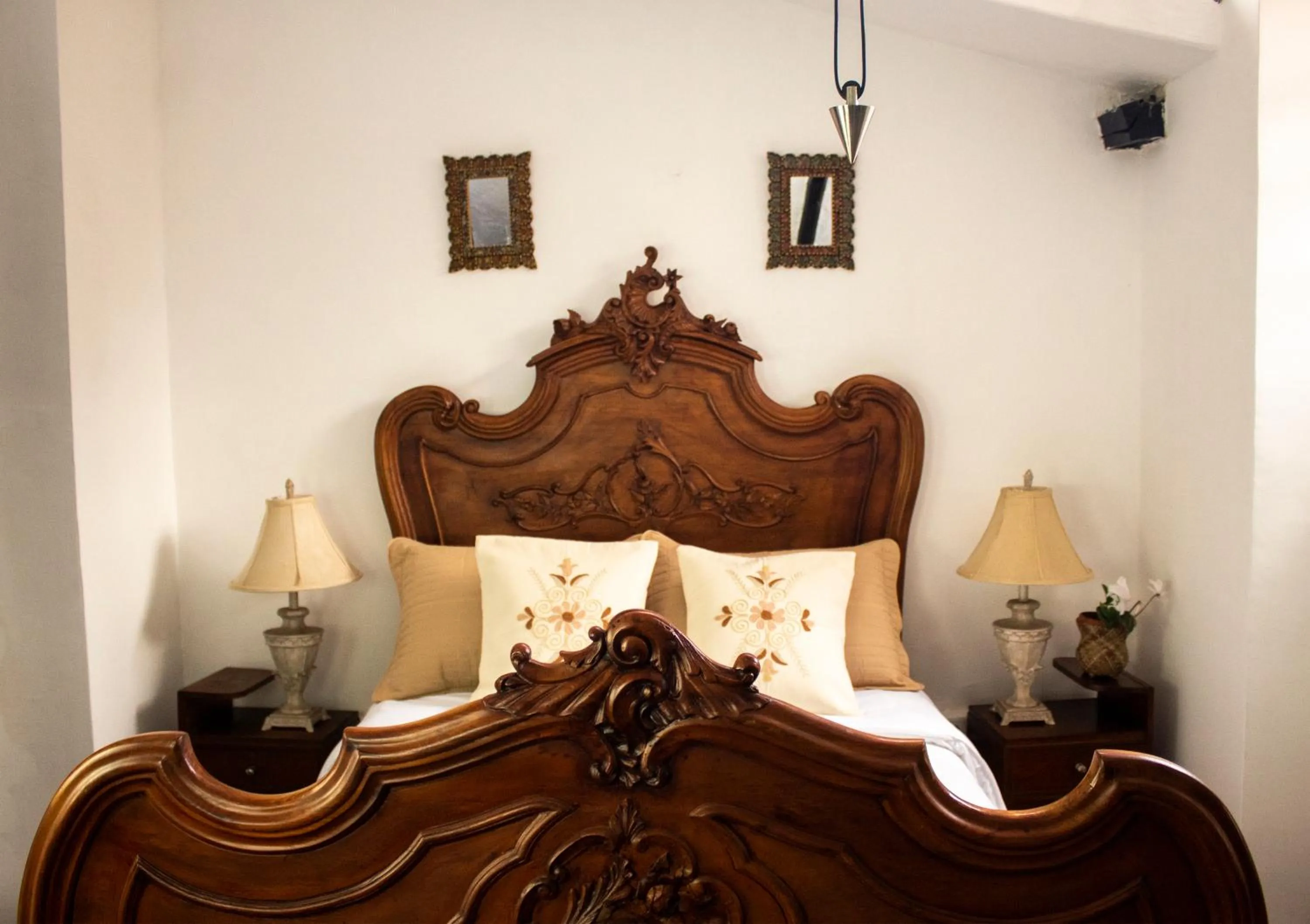 Bed in Hacienda San Isidro Trails & Experiences