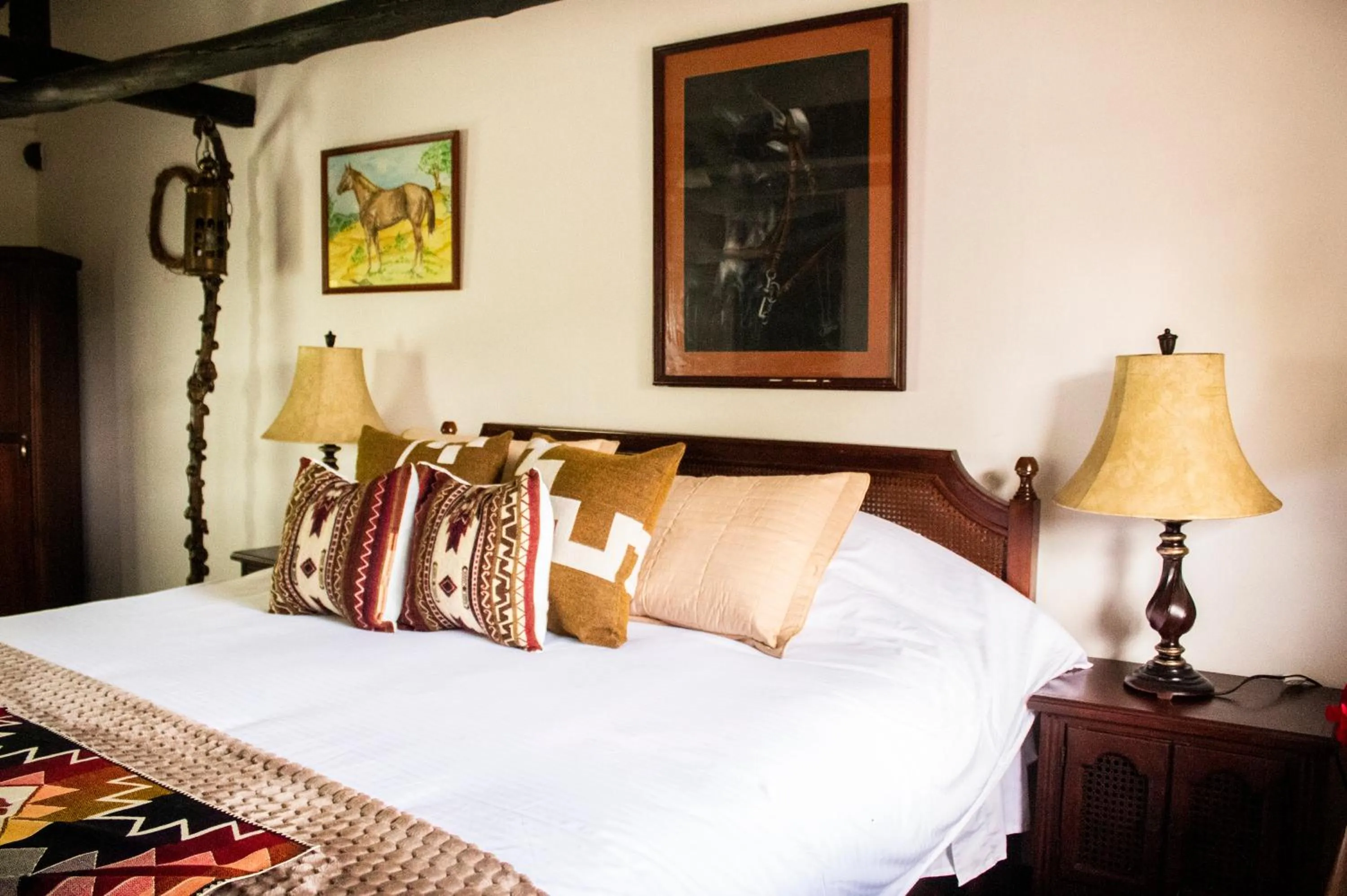Bed in Hacienda San Isidro Trails & Experiences