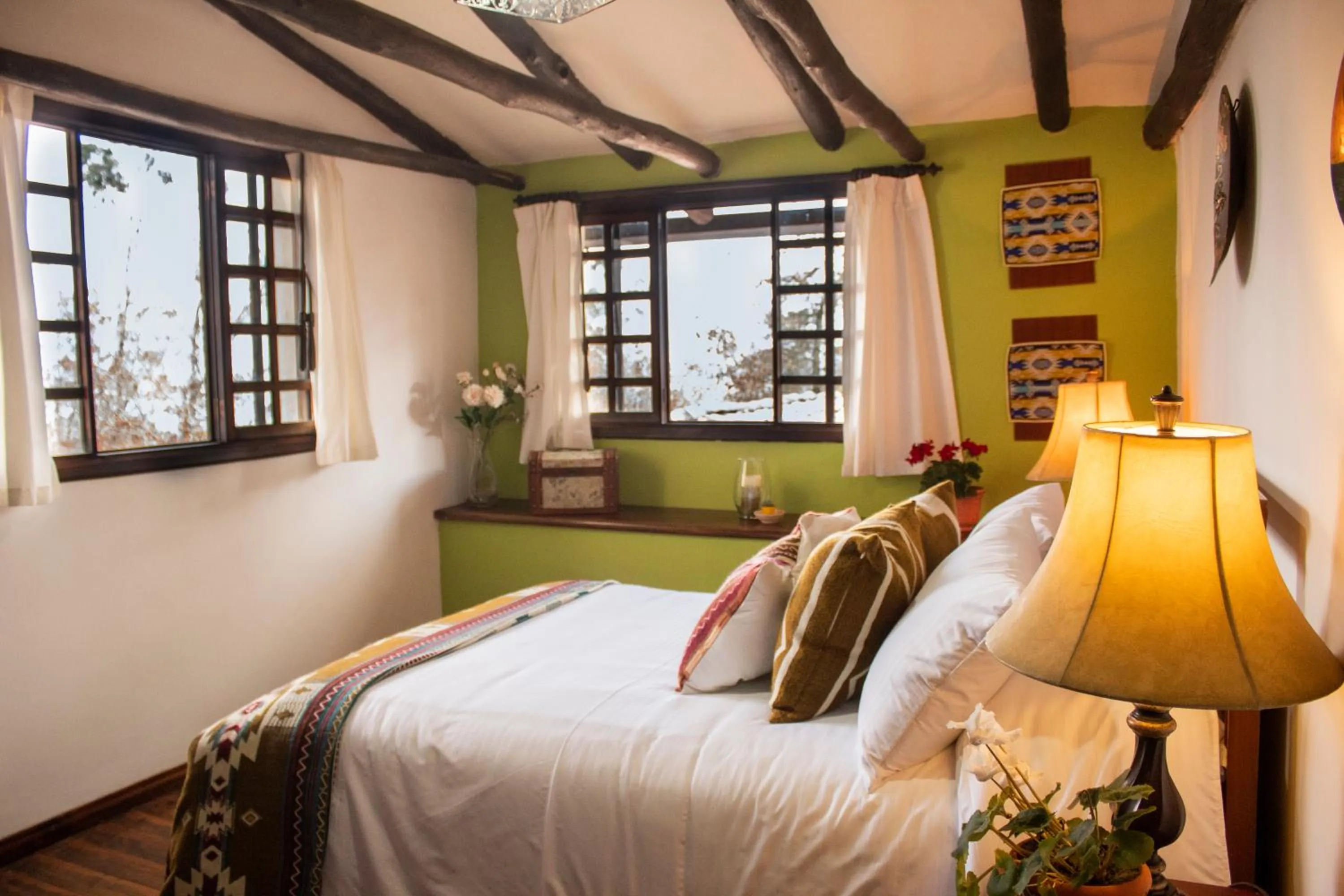 Bed in Hacienda San Isidro Trails & Experiences