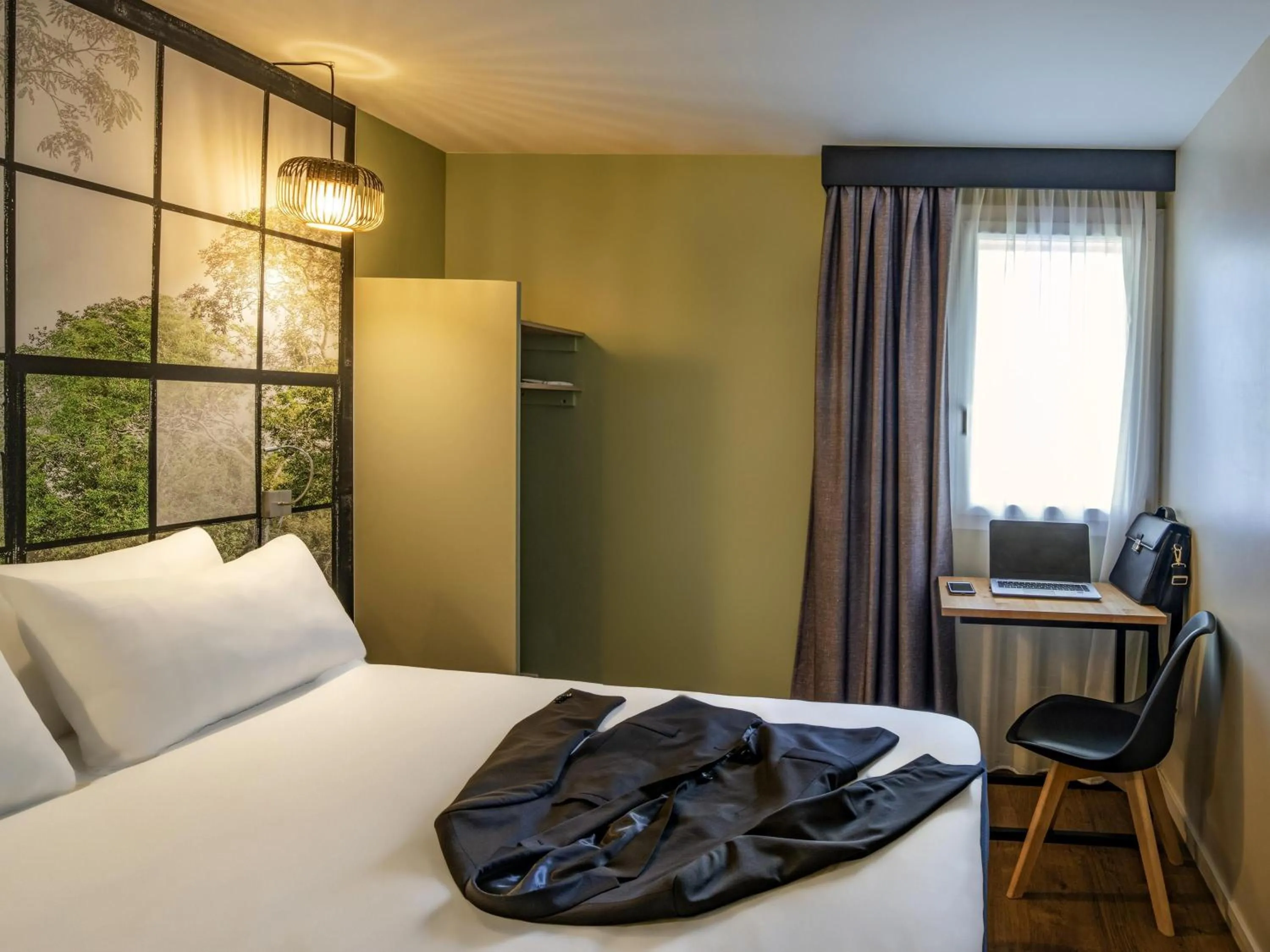 Bedroom, Bed in ibis Styles Parc des Expositions de Villepinte