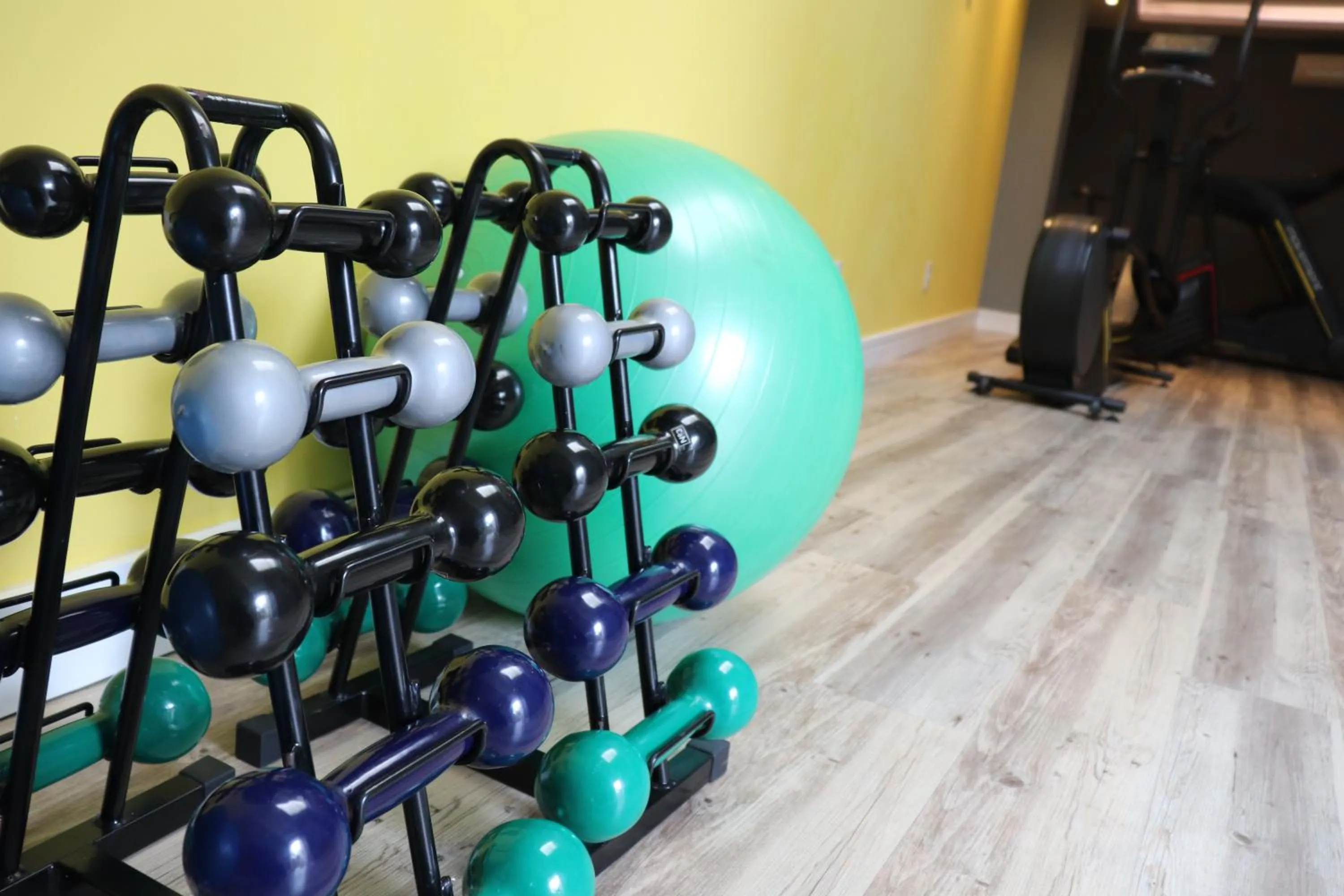 Fitness centre/facilities in Kayrós Business Hotel