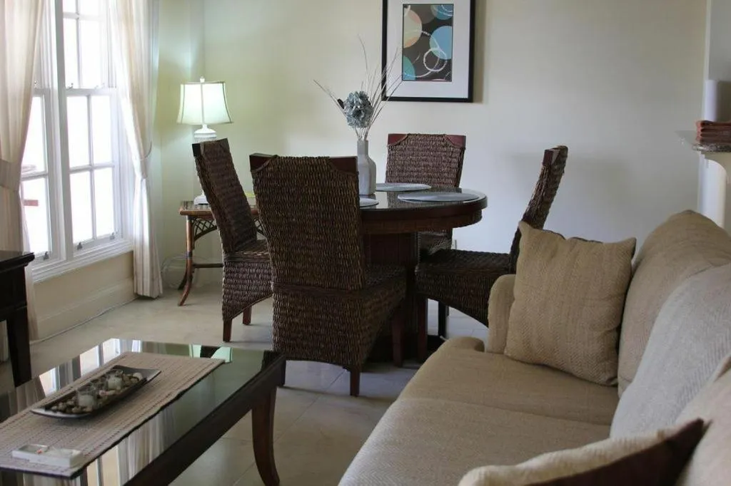 Living room in White Sands Beach Condos