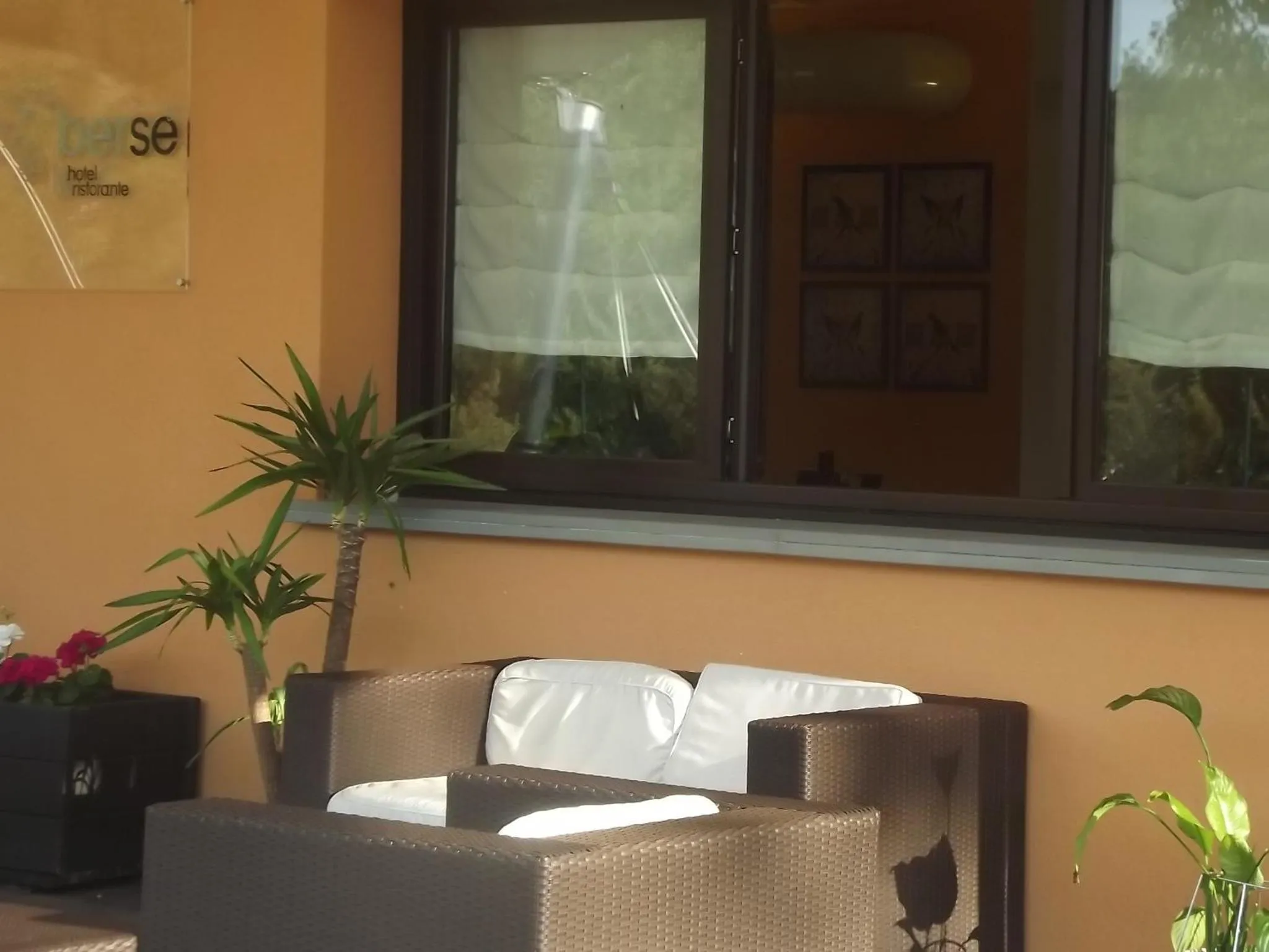 Patio in Hotel Bersè