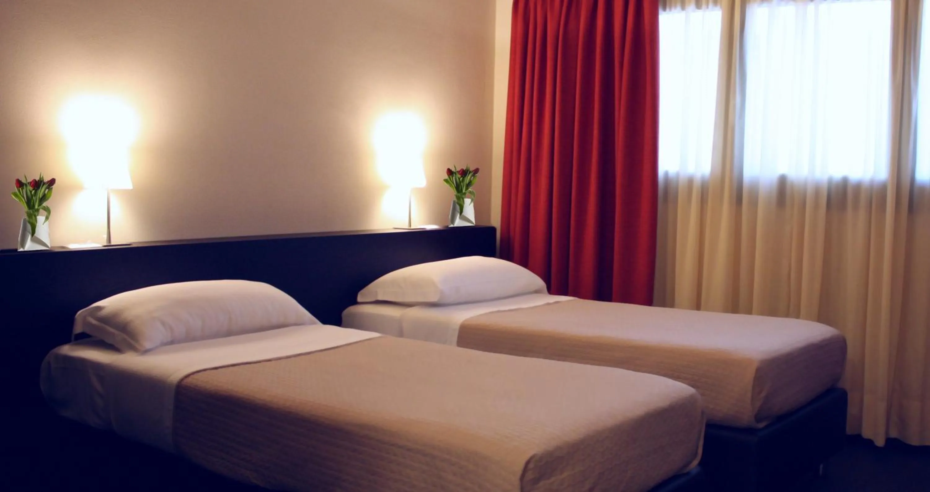 Bedroom, Bed in Hotel Bersè