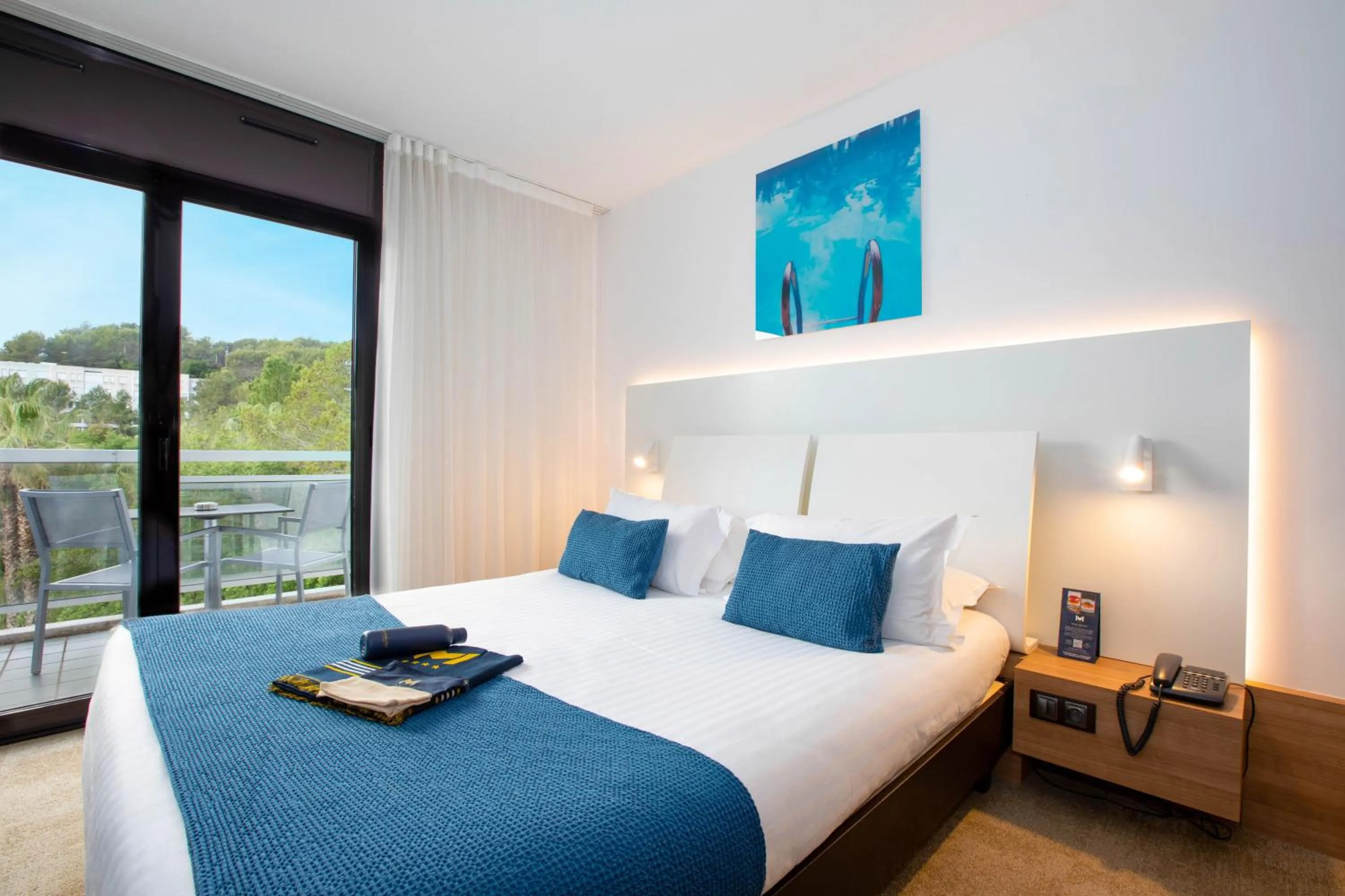 Bedroom, Bed in Mouratoglou Hotel & Resort