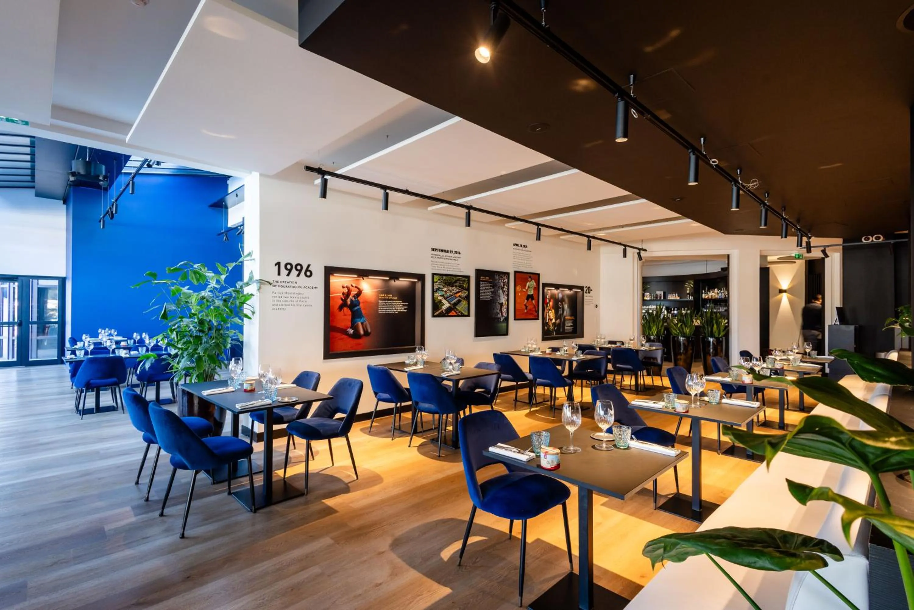 Restaurant/places to eat in Mouratoglou Hotel & Resort