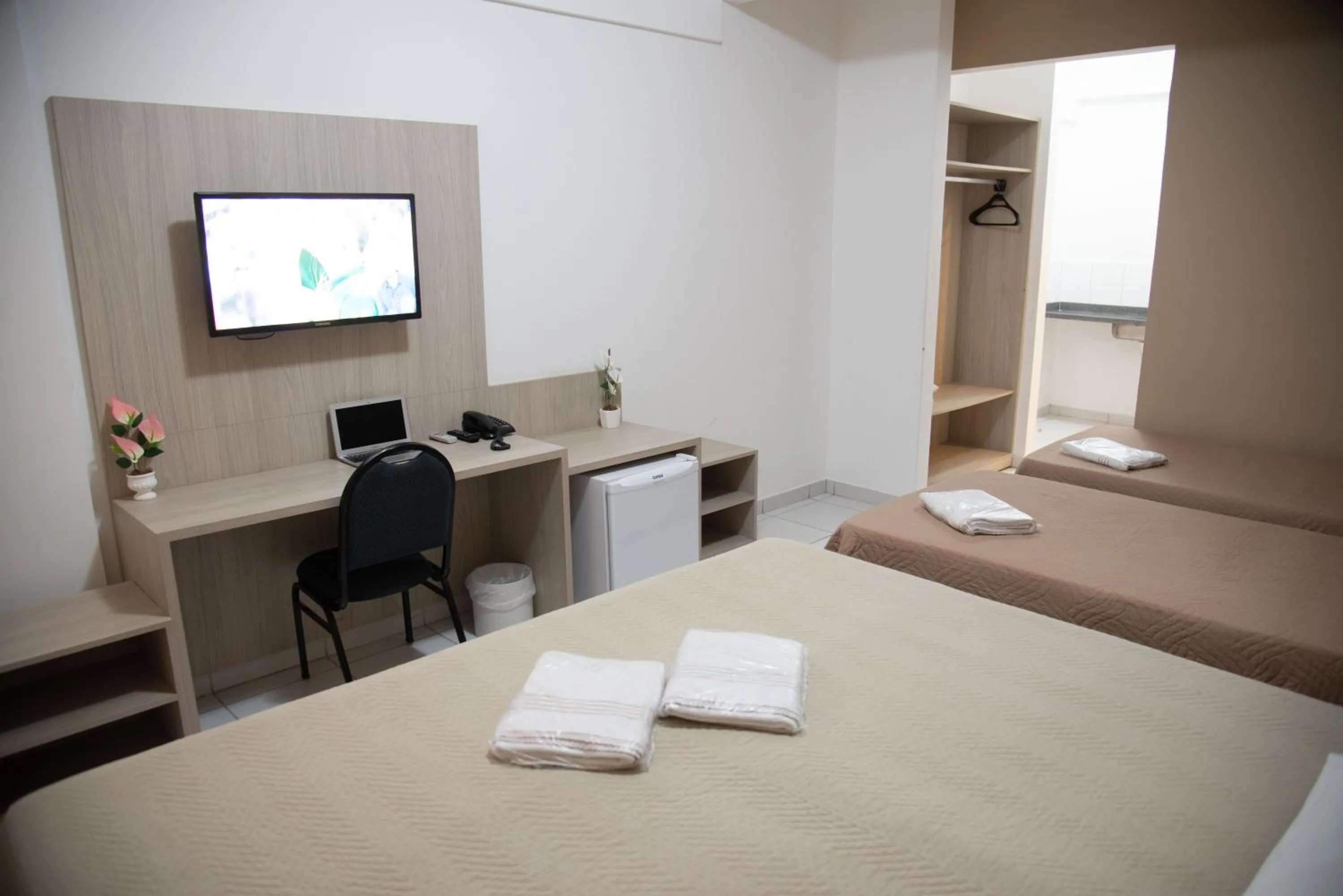 Bed in Getúllio Hotel