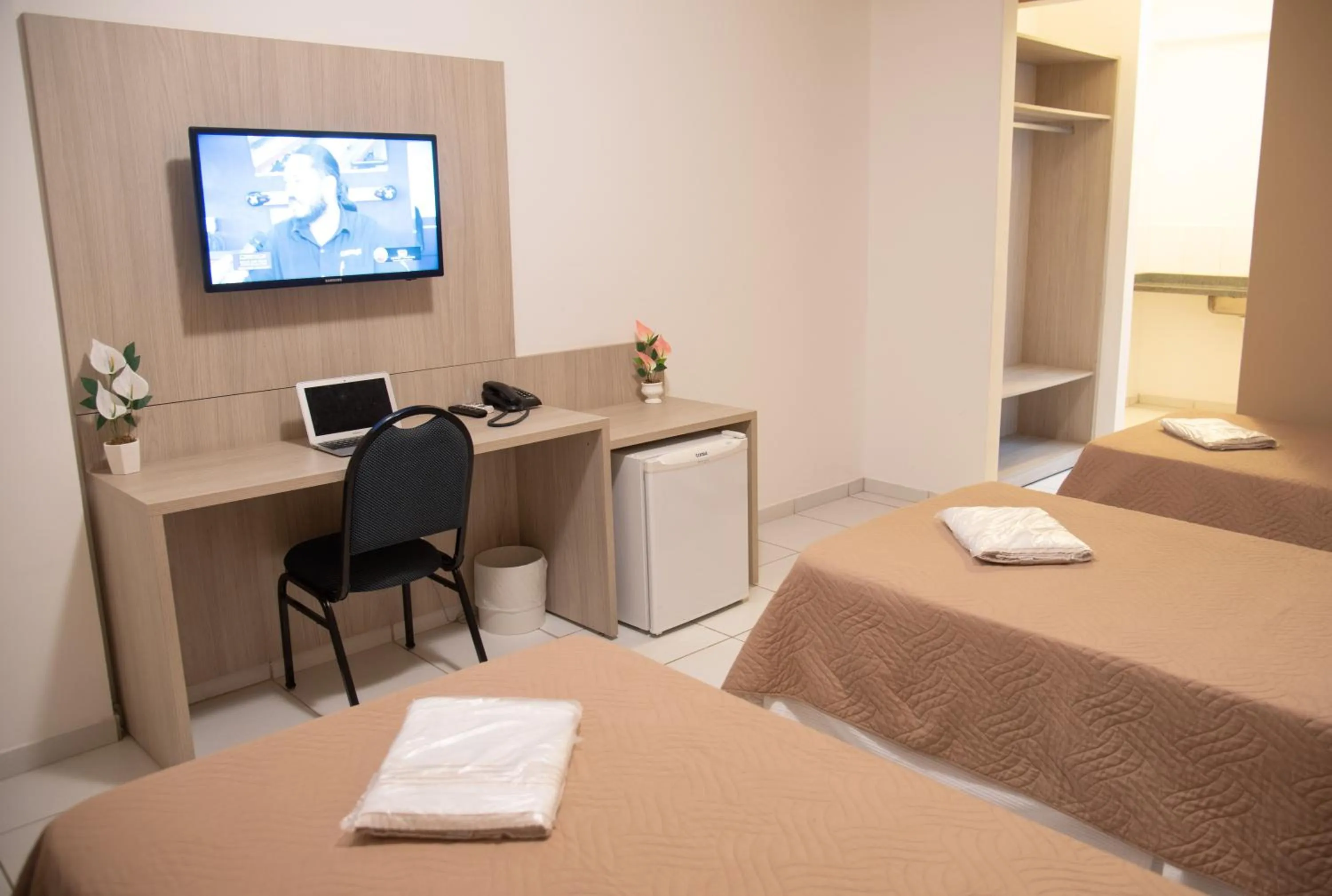 Bed in Getúllio Hotel