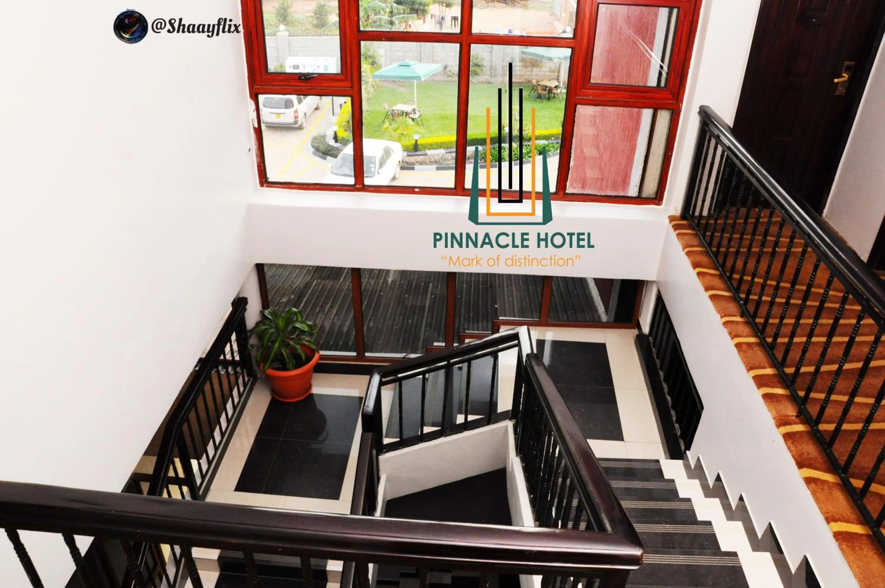Balcony/Terrace in Pinnacle Hotel Mbarara