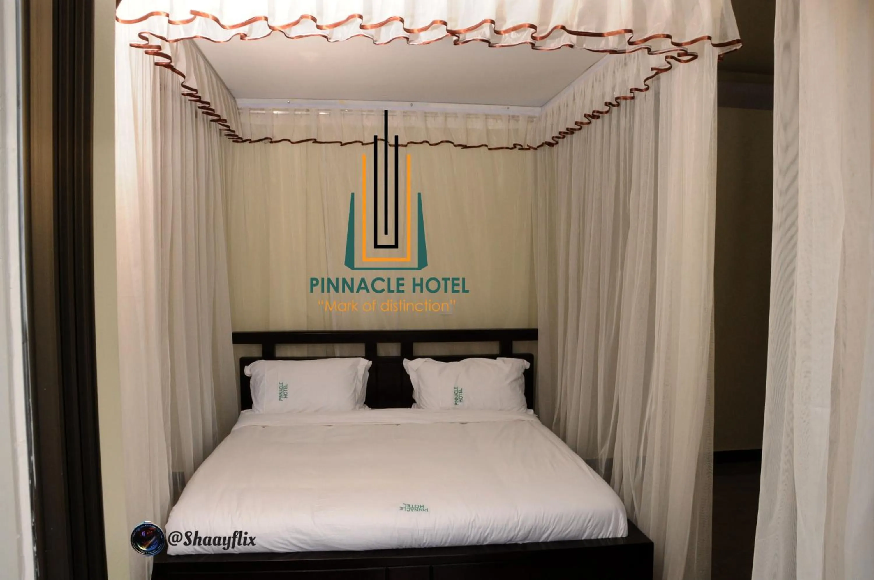 Bed in Pinnacle Hotel Mbarara