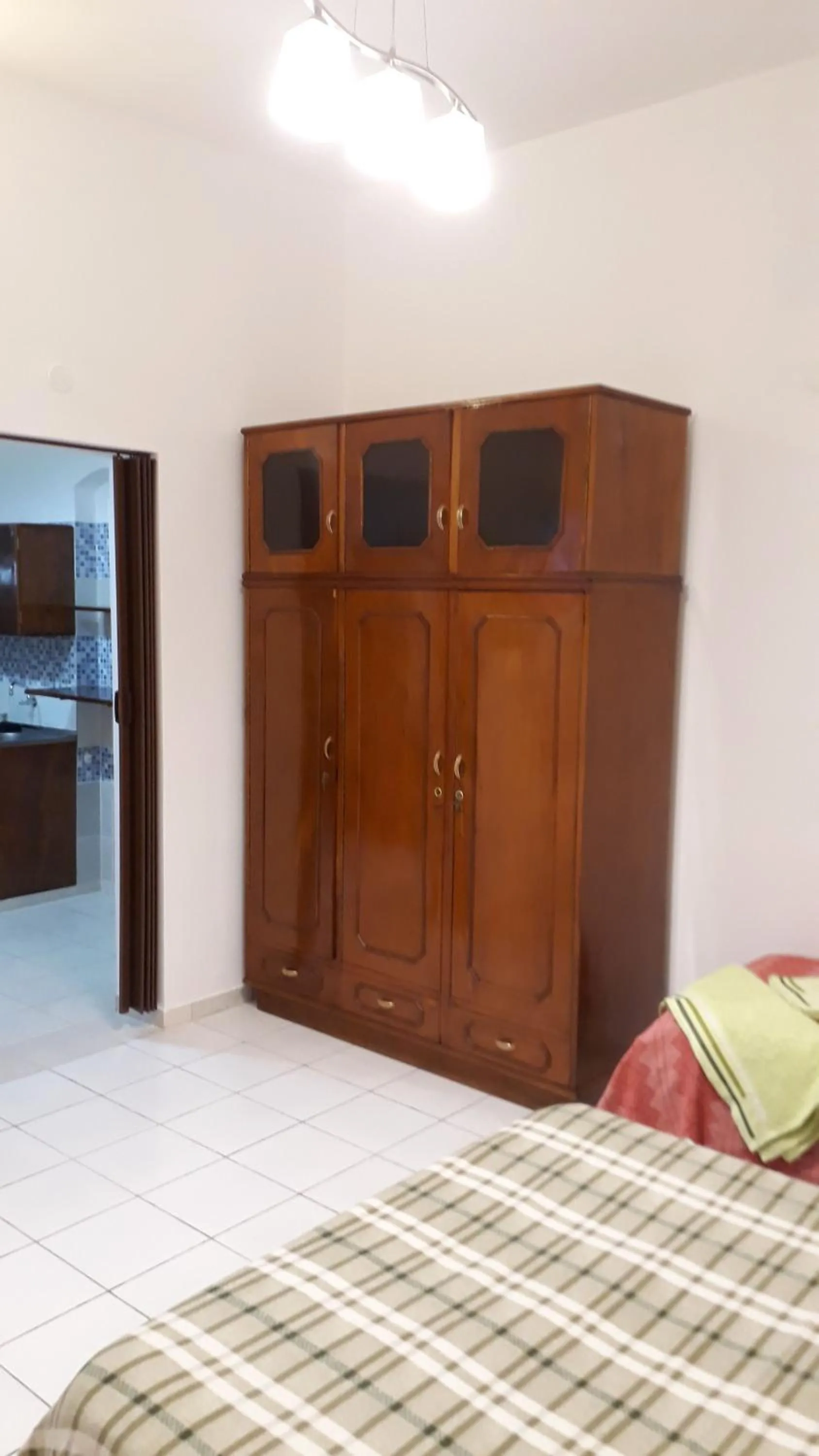 Bed in Residencia Leones de Castilla