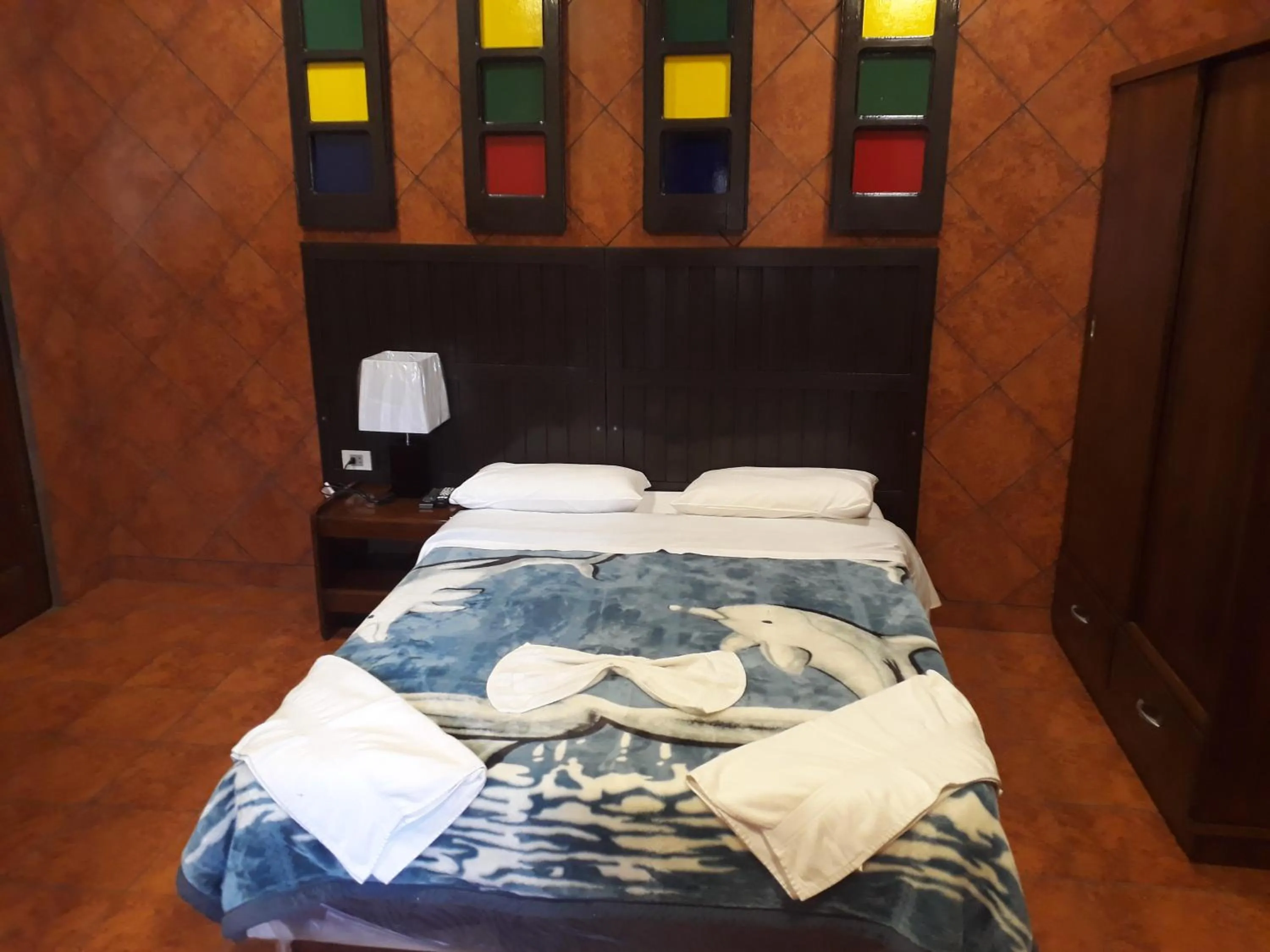 Bed in Residencia Leones de Castilla
