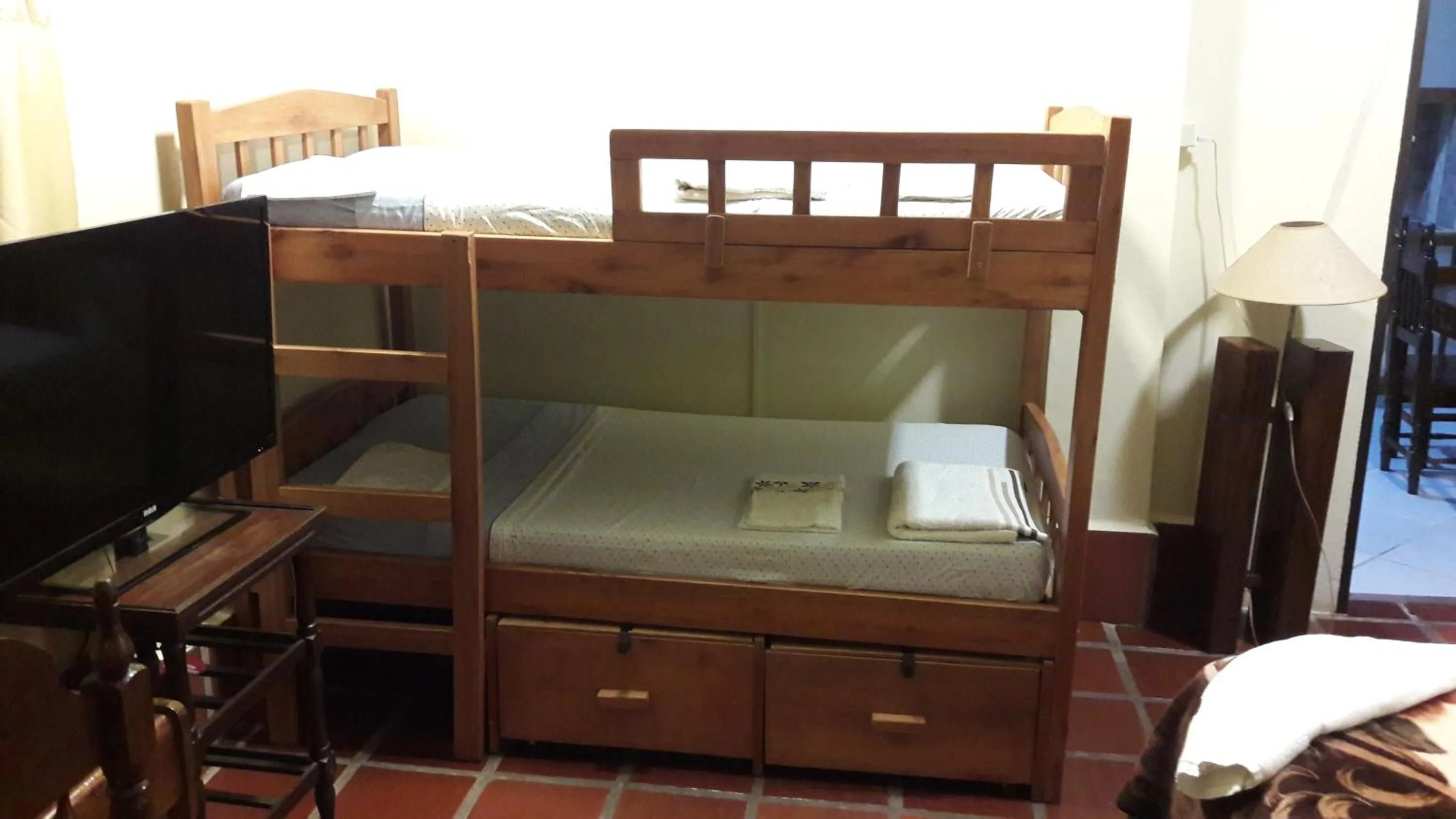 Bed in Residencia Leones de Castilla