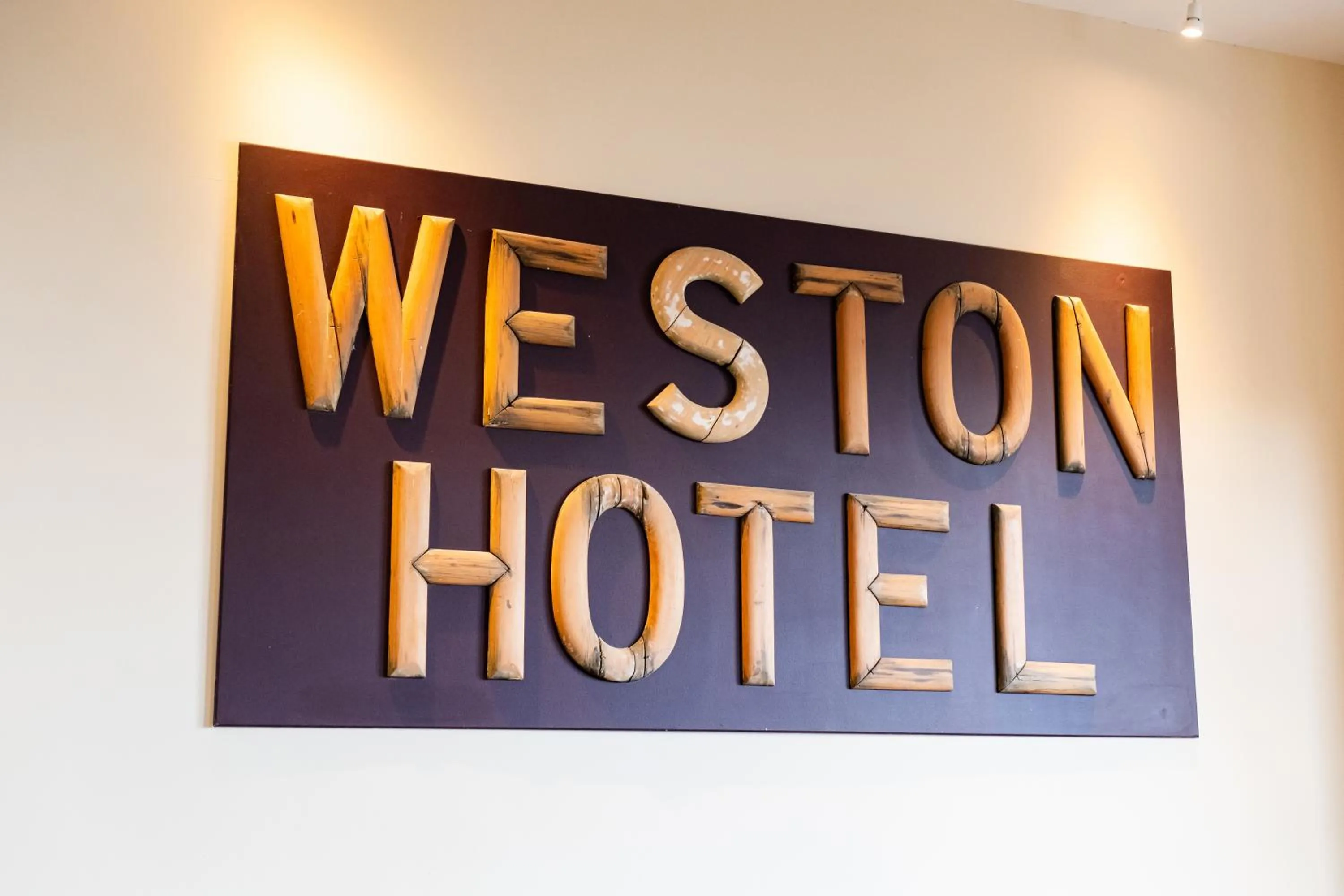 Property logo or sign in Weston Hotel