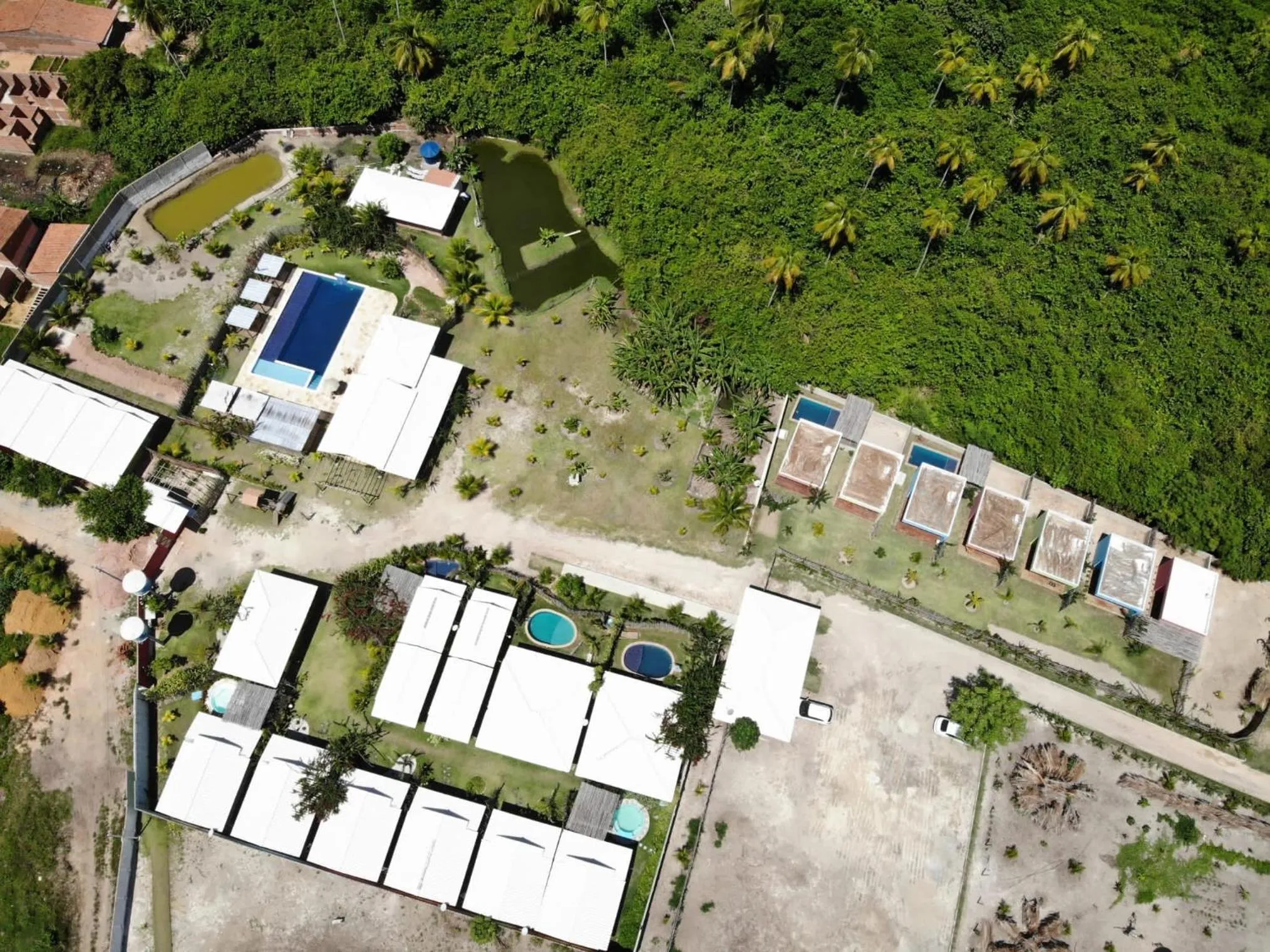 Bird's eye view in Vila do Coco - Milagres AL