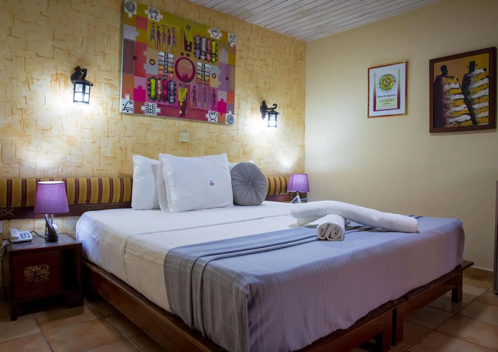 Bed in Paloma Hotel Ring Road