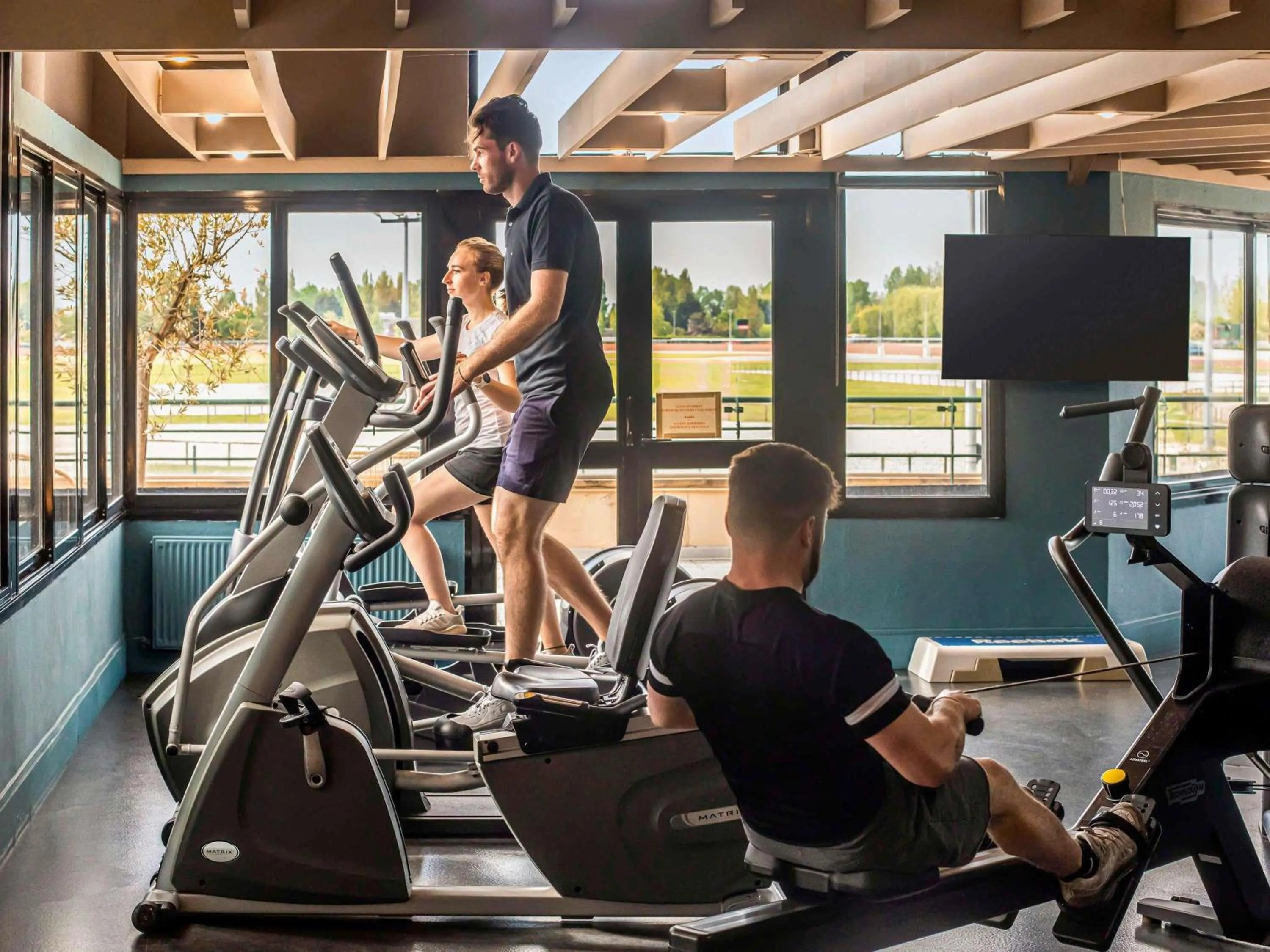 Fitness centre/facilities in Mercure Cabourg Hôtel & Spa