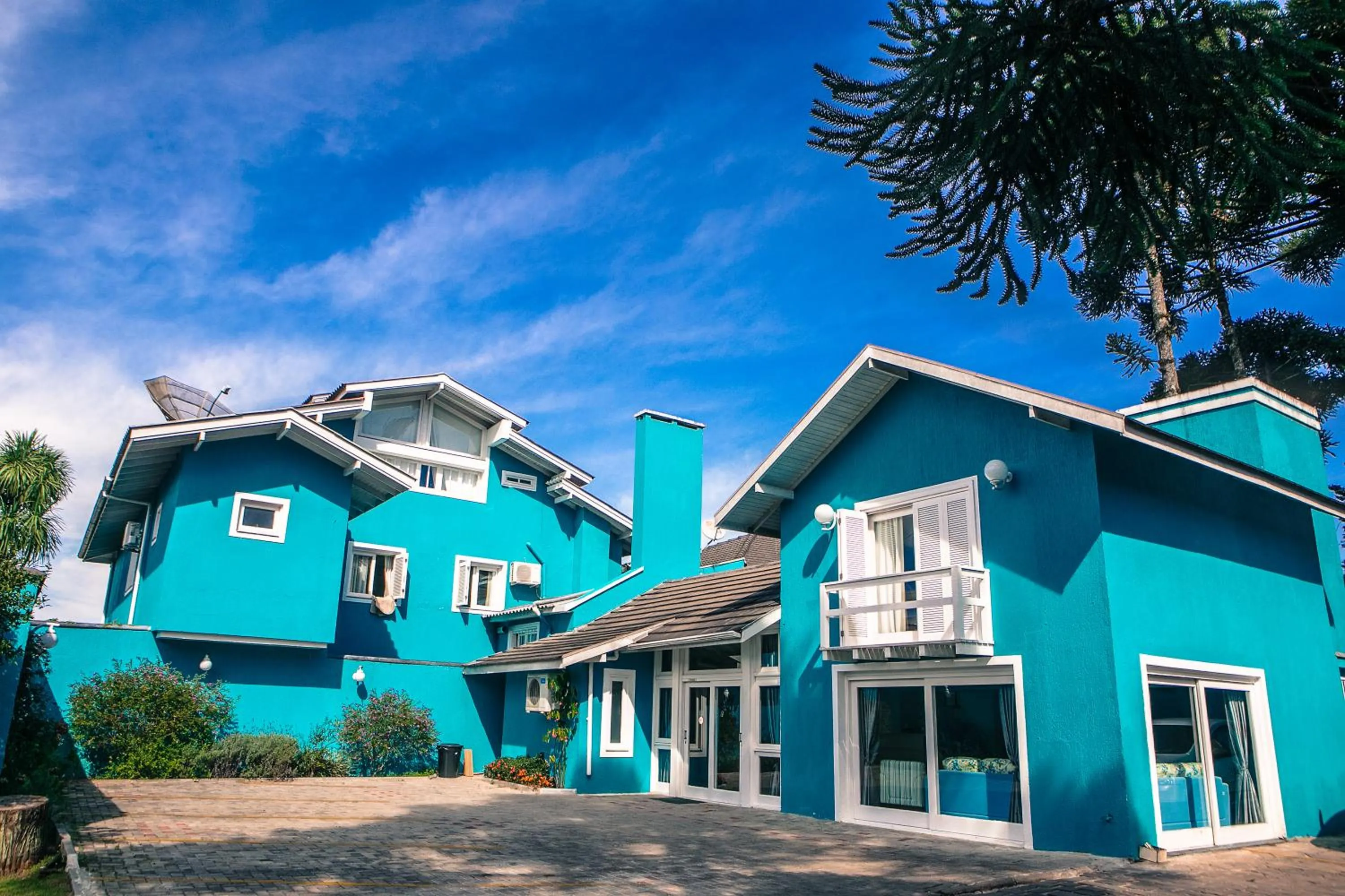 Property building in Pousada Lanai Gramado