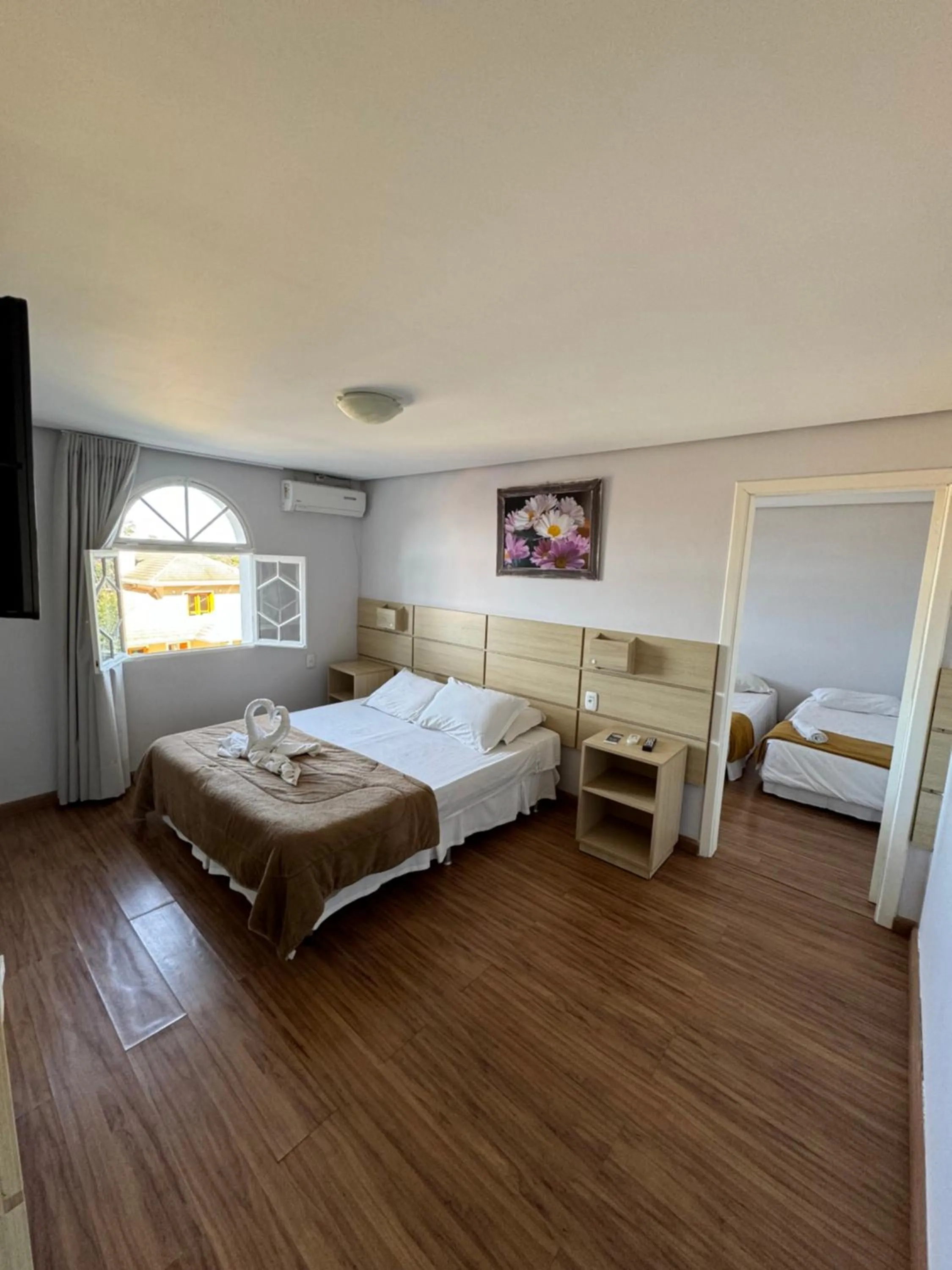 Bed in Pousada Lanai Gramado