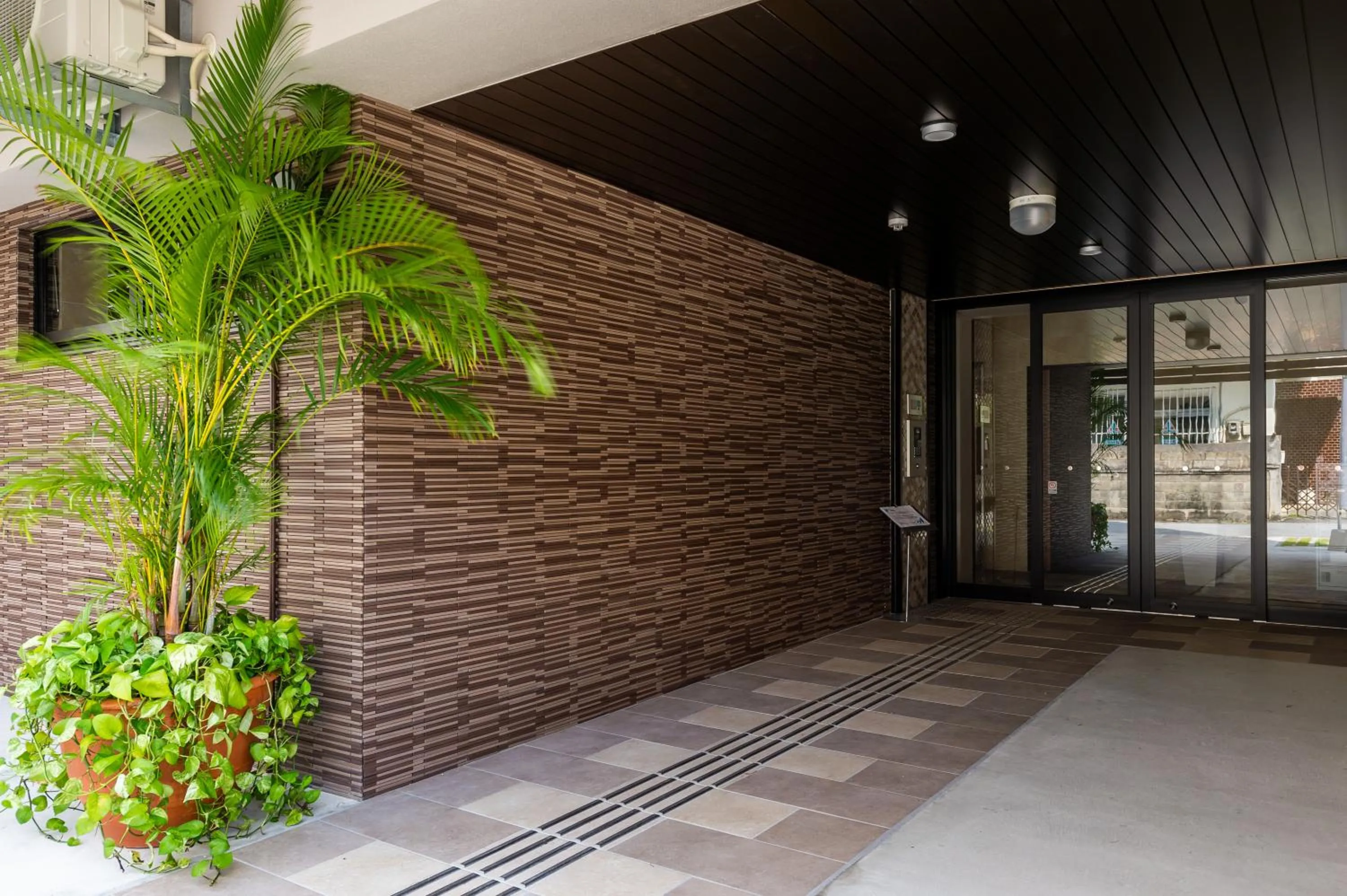 Facade/entrance in Hotel Little Island Okinawa Matsuyama