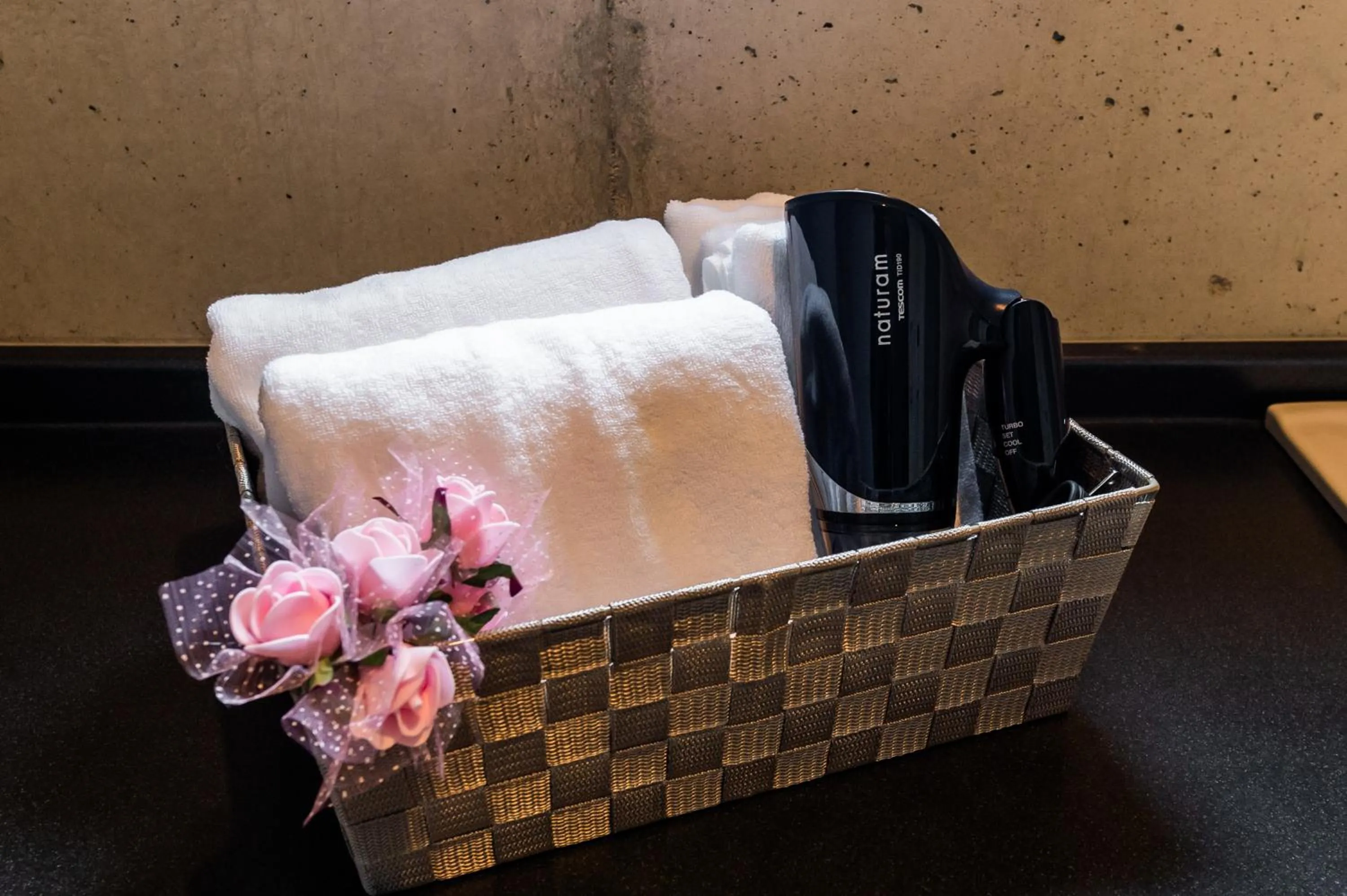 Bathroom, Bed in Hotel Little Island Okinawa Matsuyama