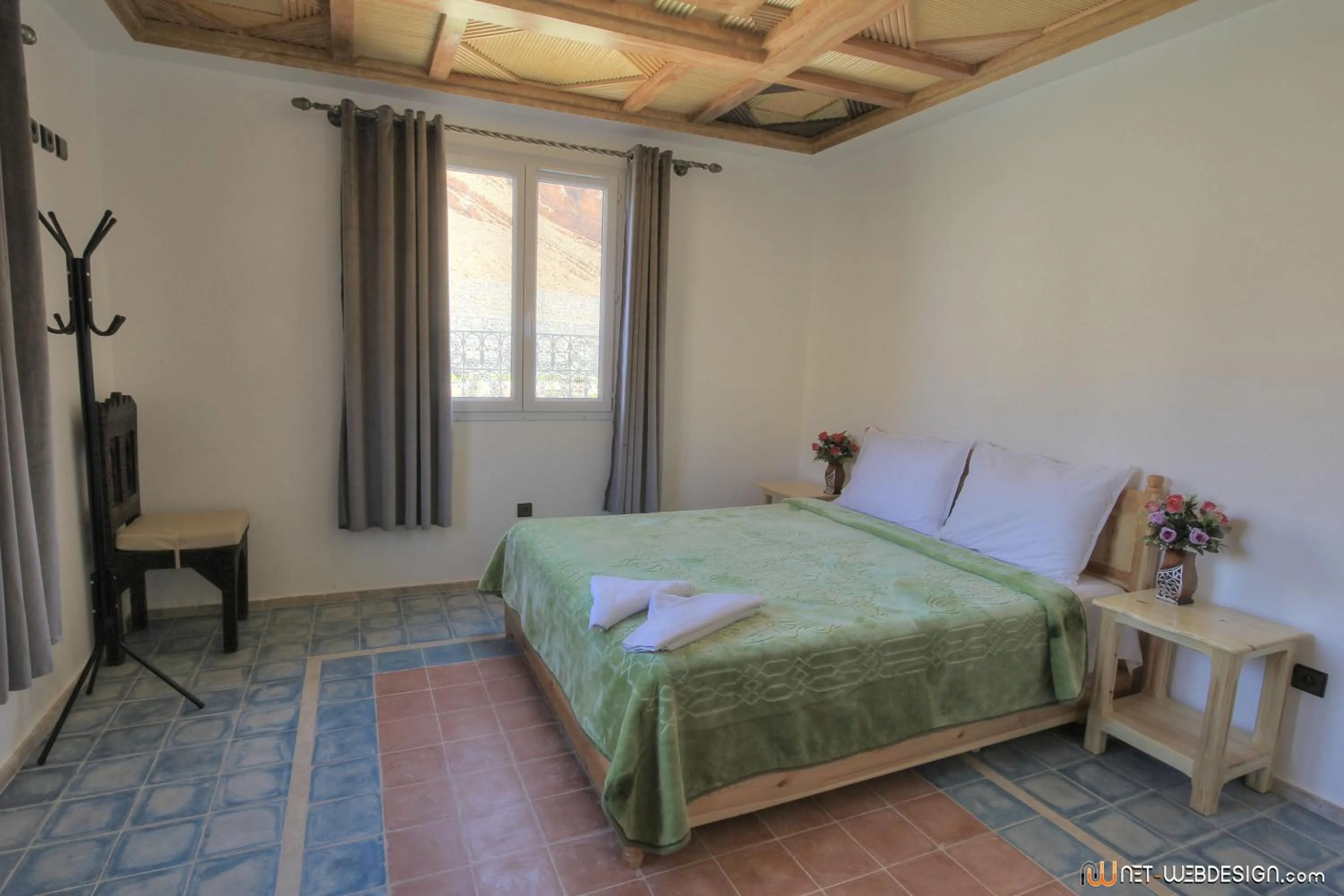 Bed in Hotel New Mars Dades