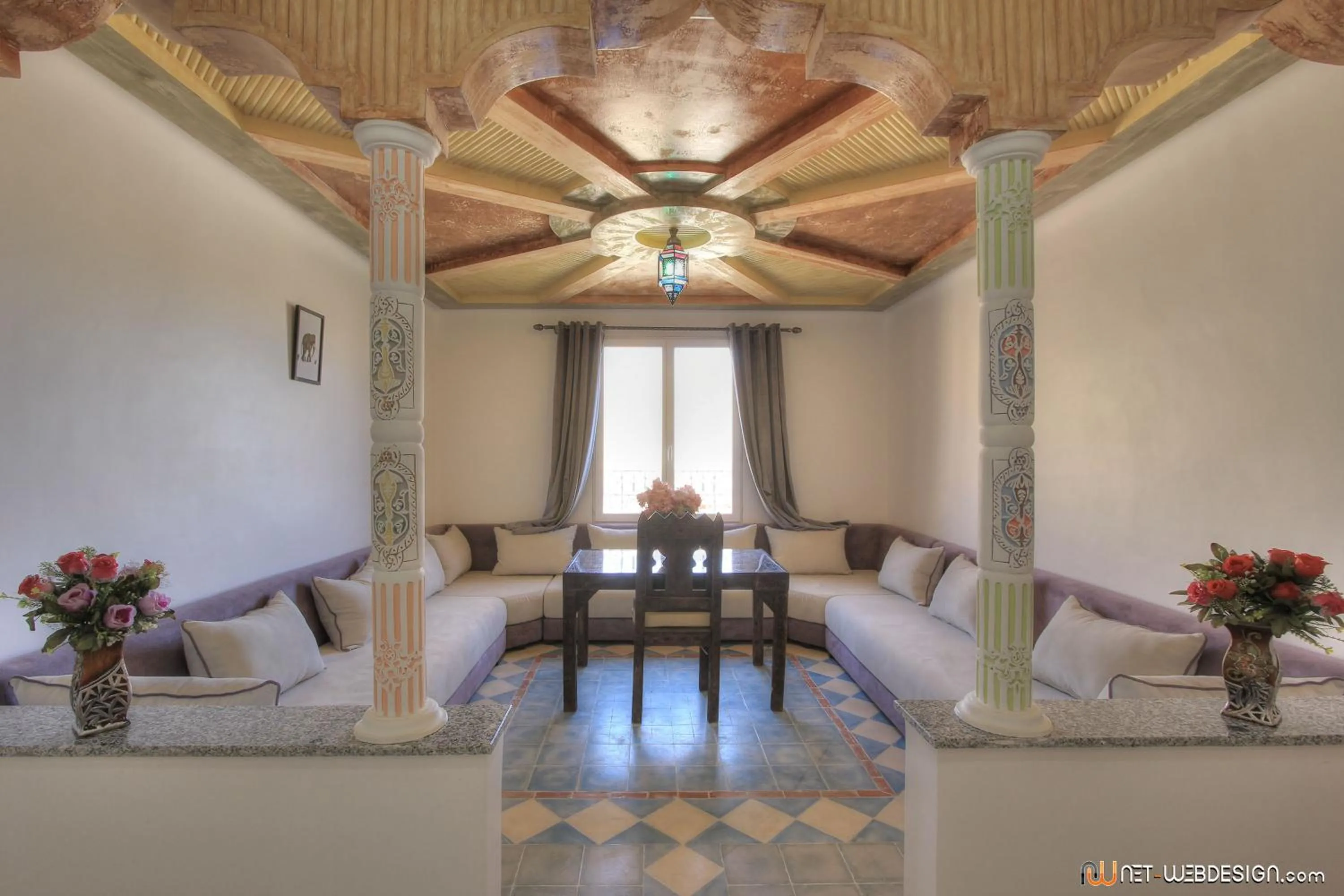 Living room in Hotel New Mars Dades