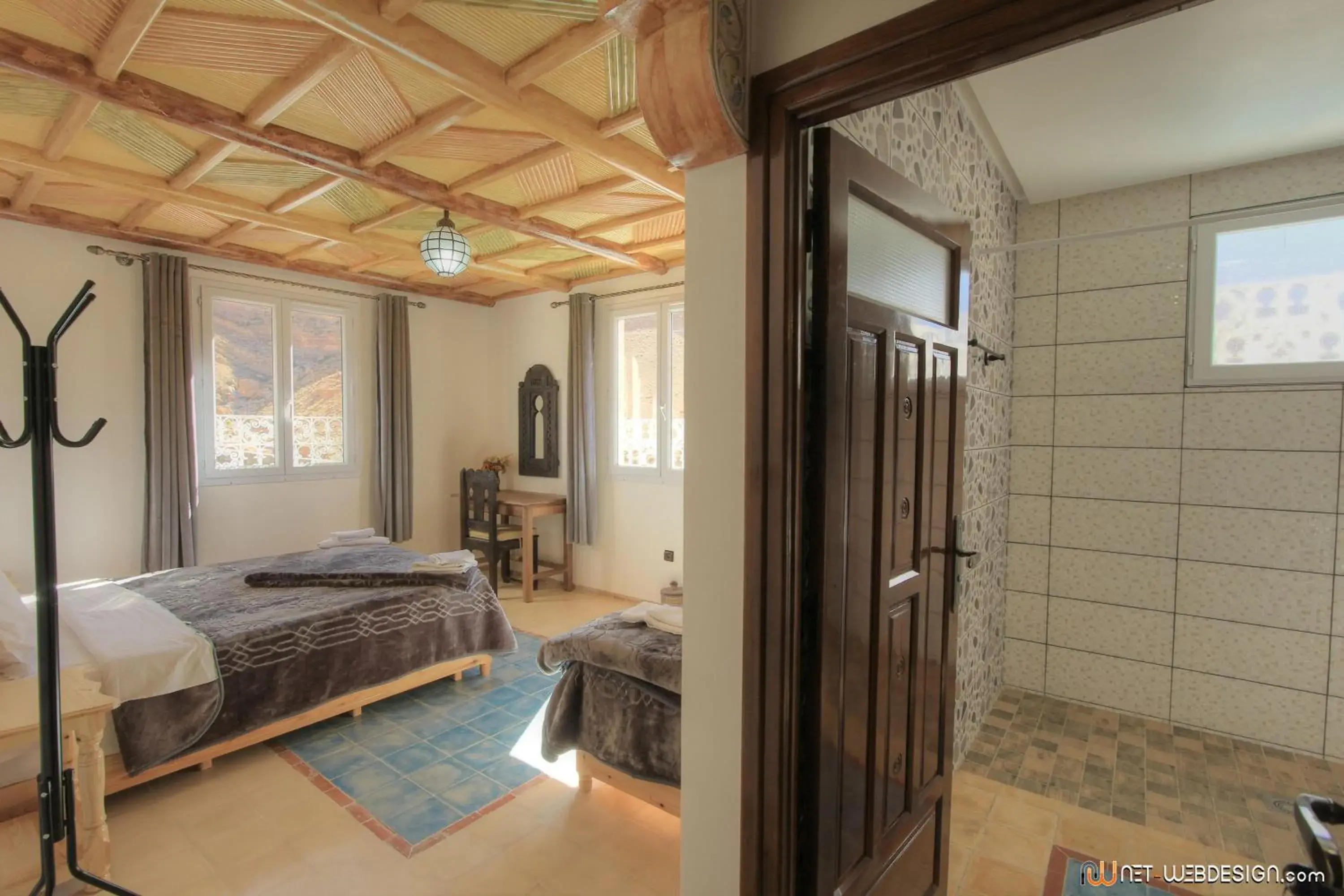 Triple Room with Mountain View in Hotel New Mars Dades Triple Room with Mountain View in Hotel New Mars Dades