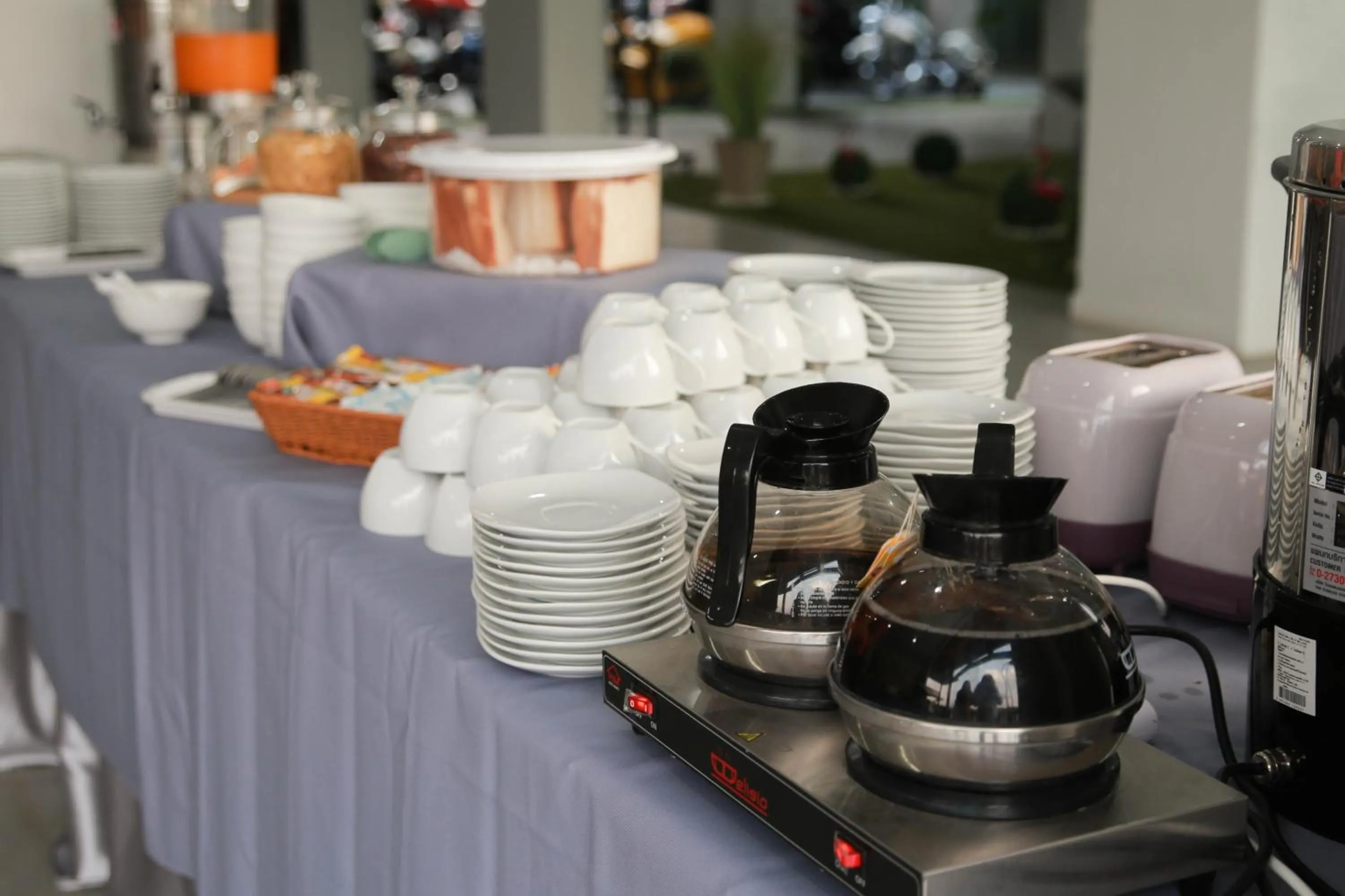 Breakfast in River Kwai View Hotel Kanchanaburi