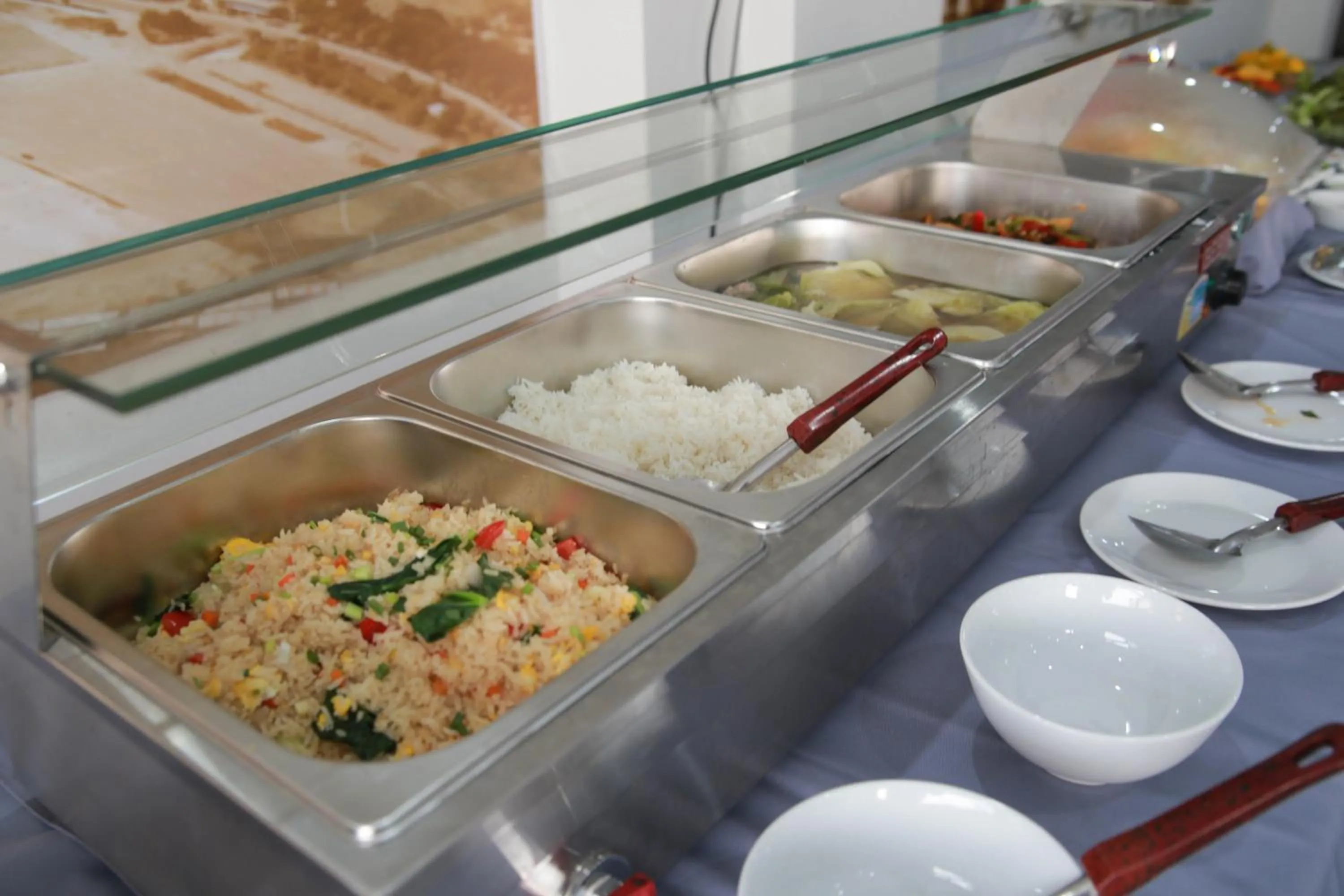 Breakfast in River Kwai View Hotel Kanchanaburi