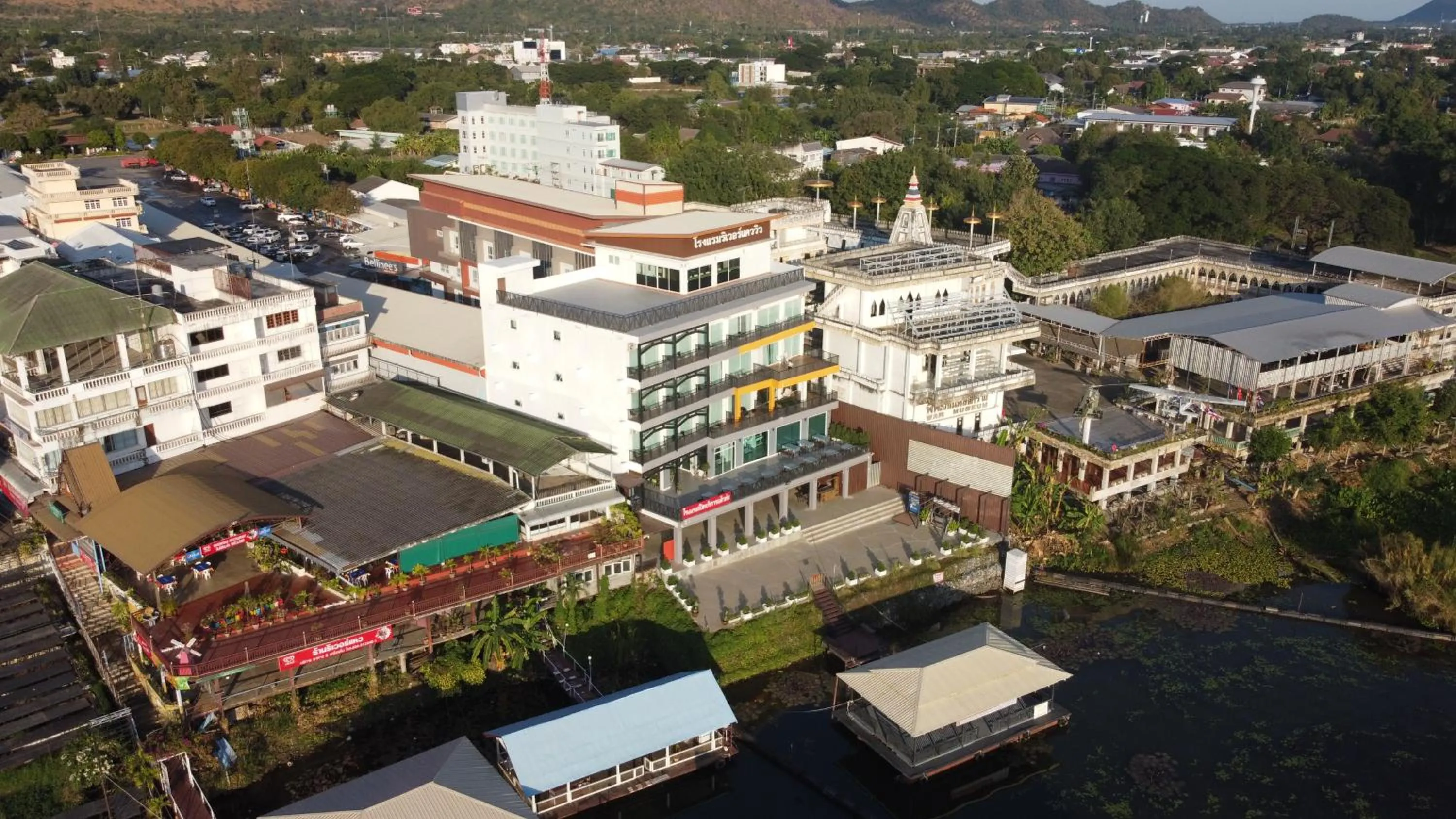 Property building in River Kwai View Hotel Kanchanaburi