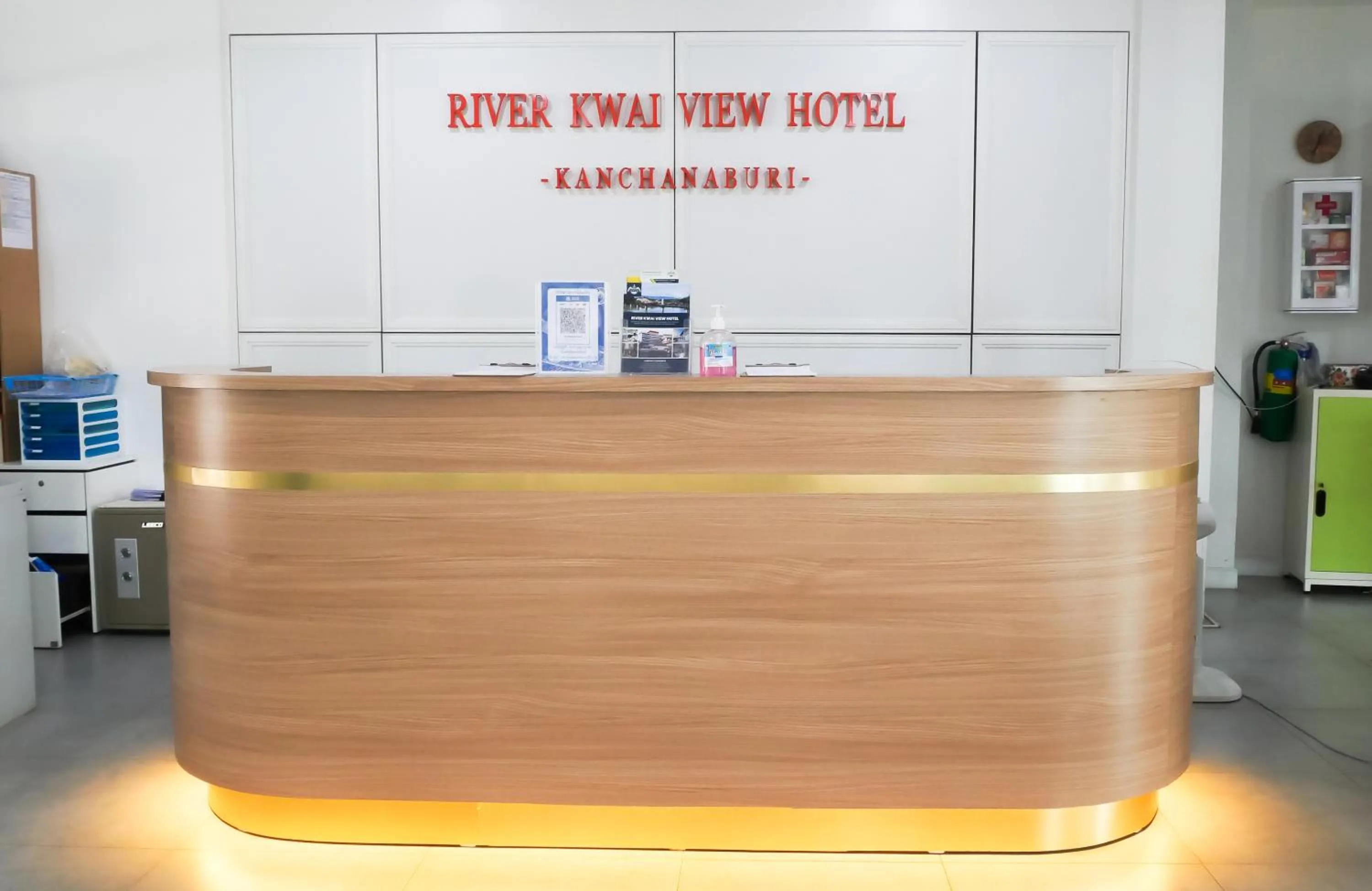 Lobby or reception in River Kwai View Hotel Kanchanaburi