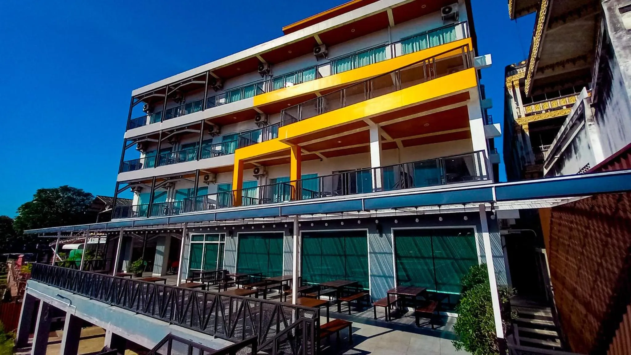 Property building in River Kwai View Hotel Kanchanaburi