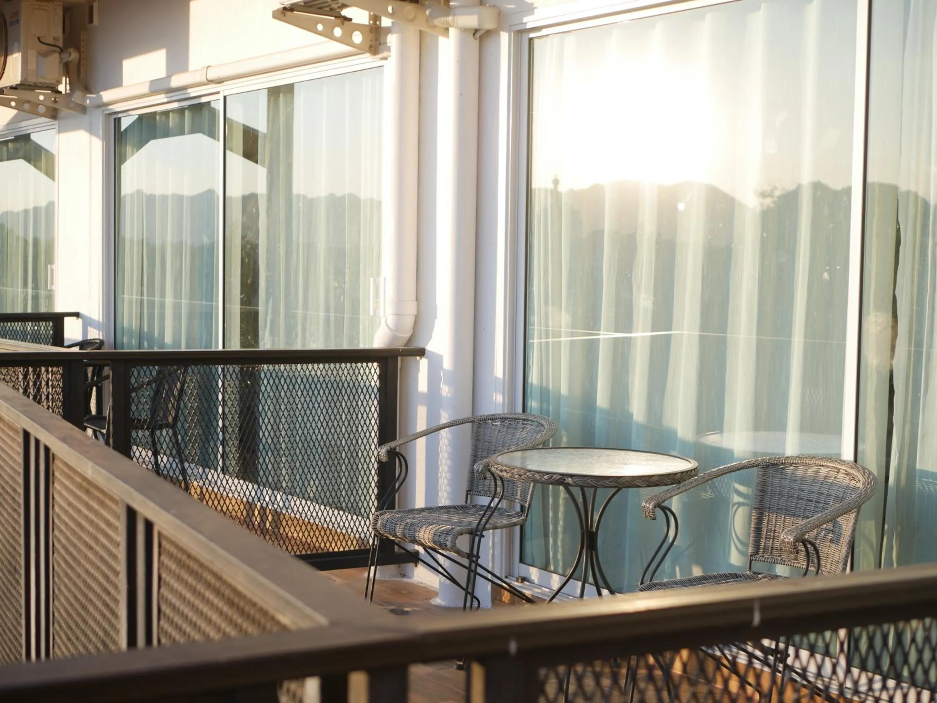 Balcony/Terrace in River Kwai View Hotel Kanchanaburi