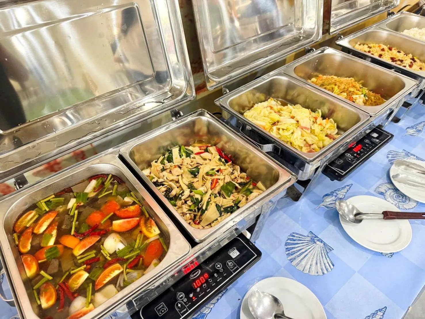 Food and drinks in River Kwai View Hotel Kanchanaburi