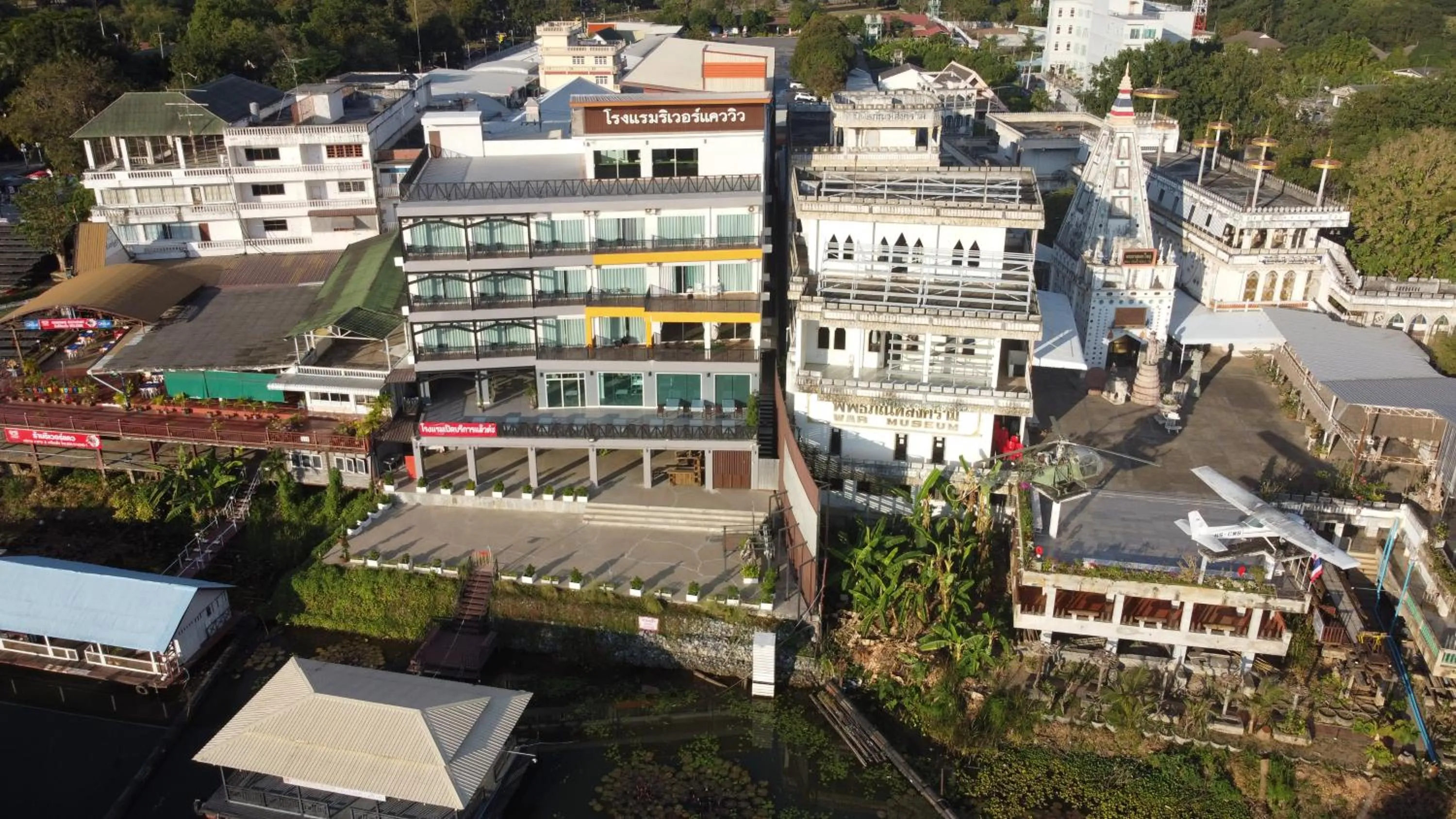 Property building in River Kwai View Hotel Kanchanaburi
