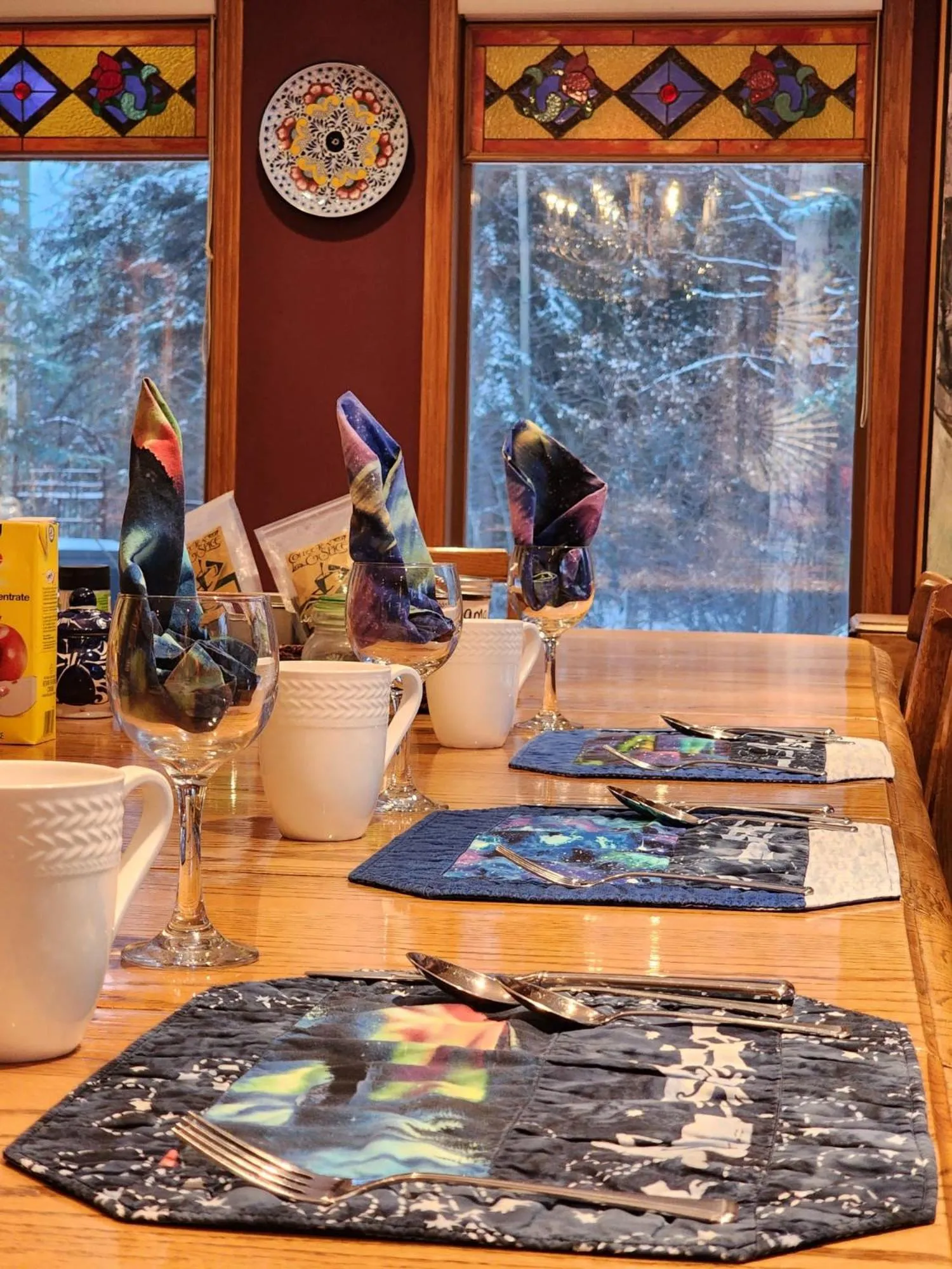 Dining area in Hidden Valley Bed and Breakfast