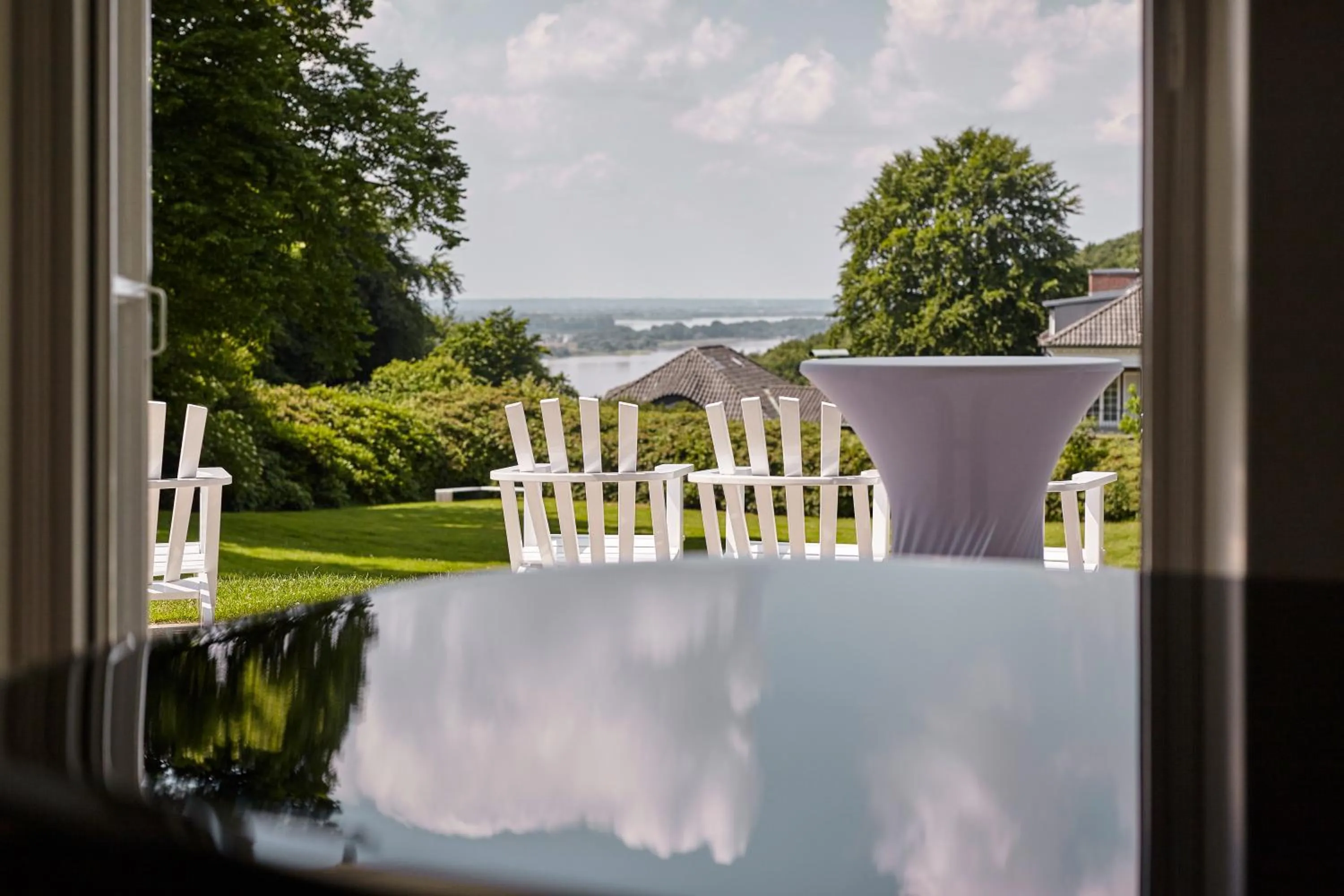 Balcony/Terrace in Gästehaus des Elsa Brändström Haus