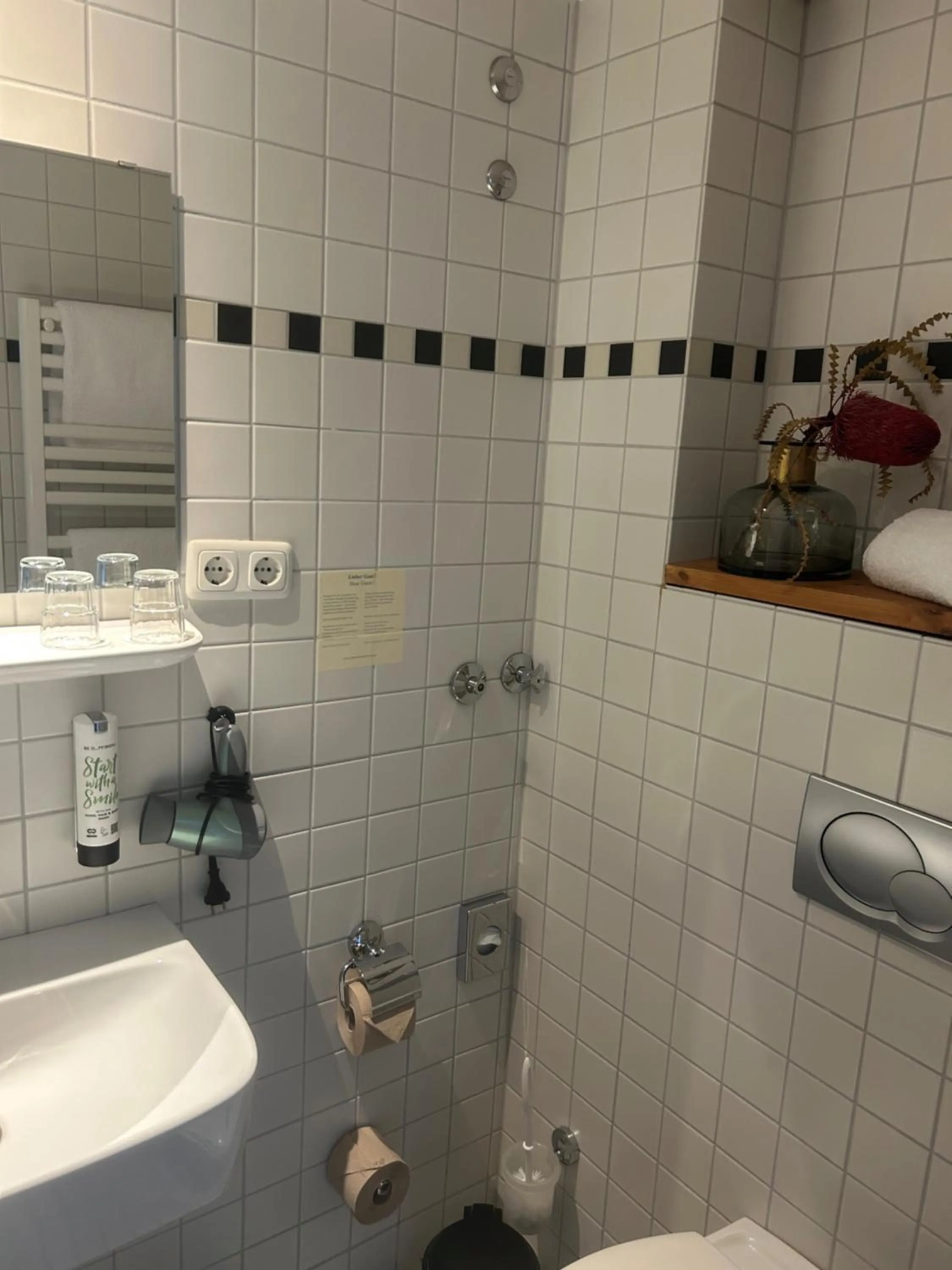 Bathroom in Gästehaus des Elsa Brändström Haus