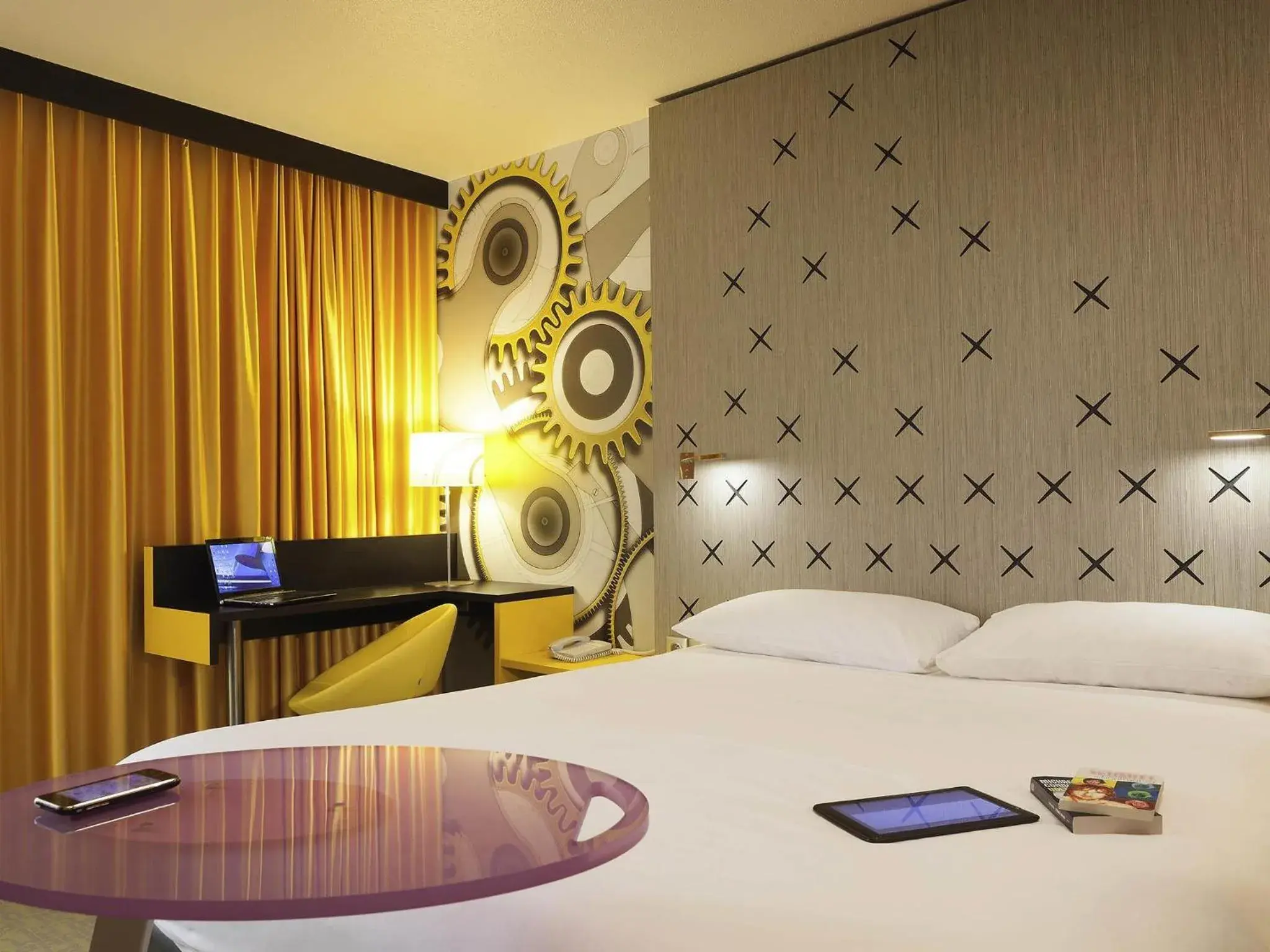 Standard Double Room in ibis Styles Besançon Standard Double Room in ibis Styles Besançon