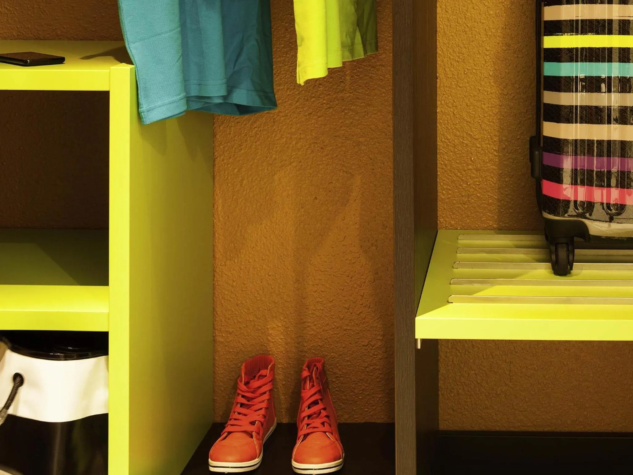 Bedroom in ibis Styles Besançon